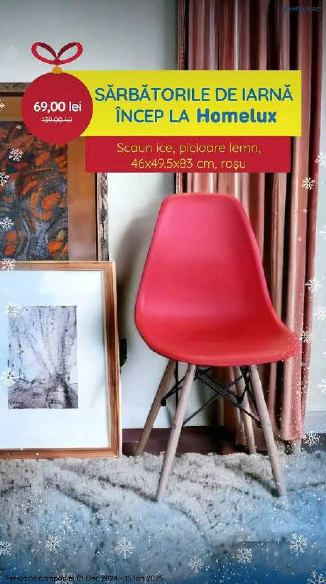 Catalog Catalog Homelux de la 2 decembrie până la 15 ianuarie 2025 - Revista Pagina 9