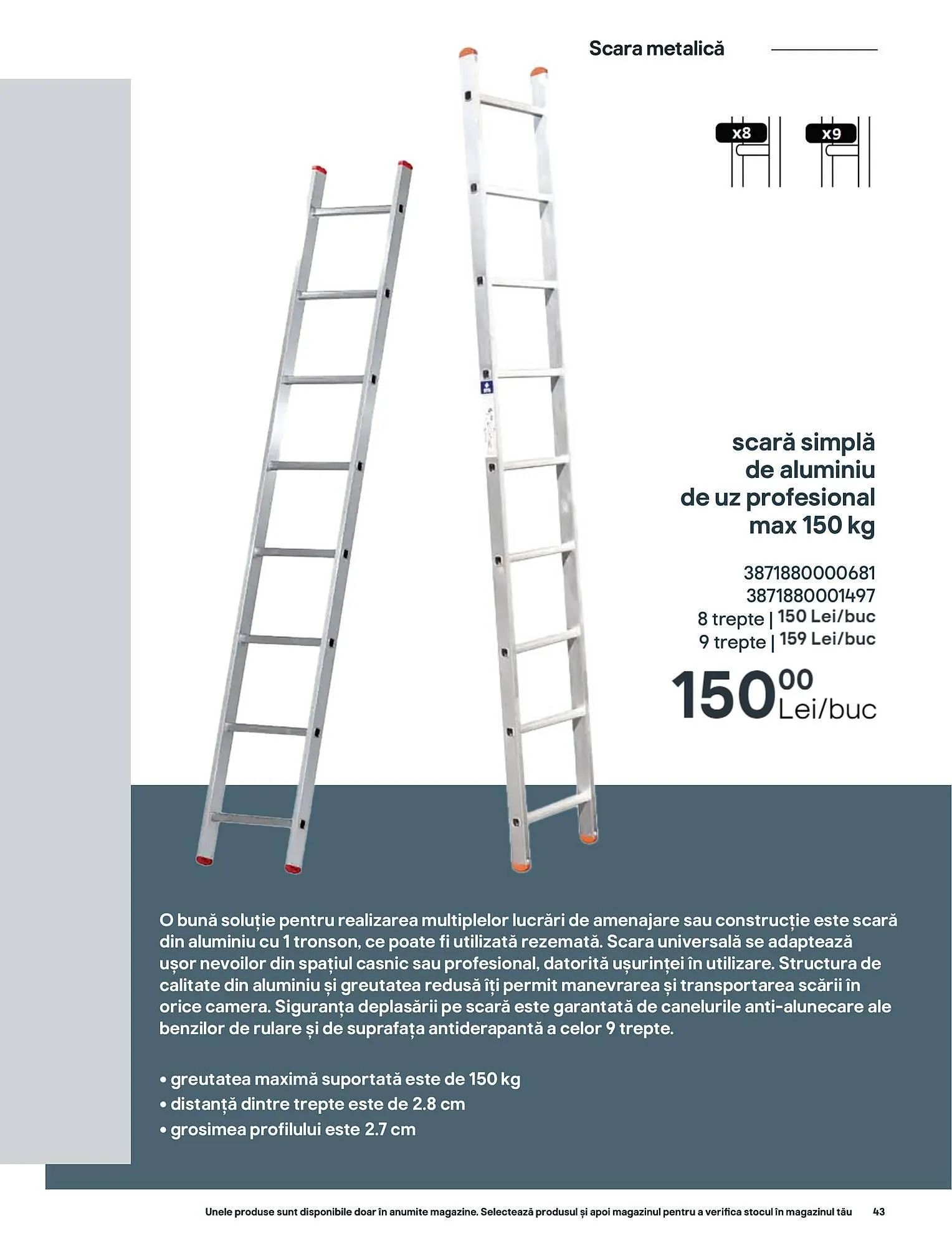 Catalog Catalog Brico Depôt de la 13 iunie până la 30 iunie 2025 - Revista Pagina 43