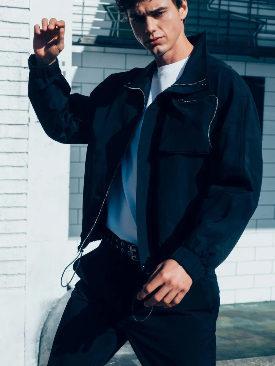 Geacă cu guler perkins