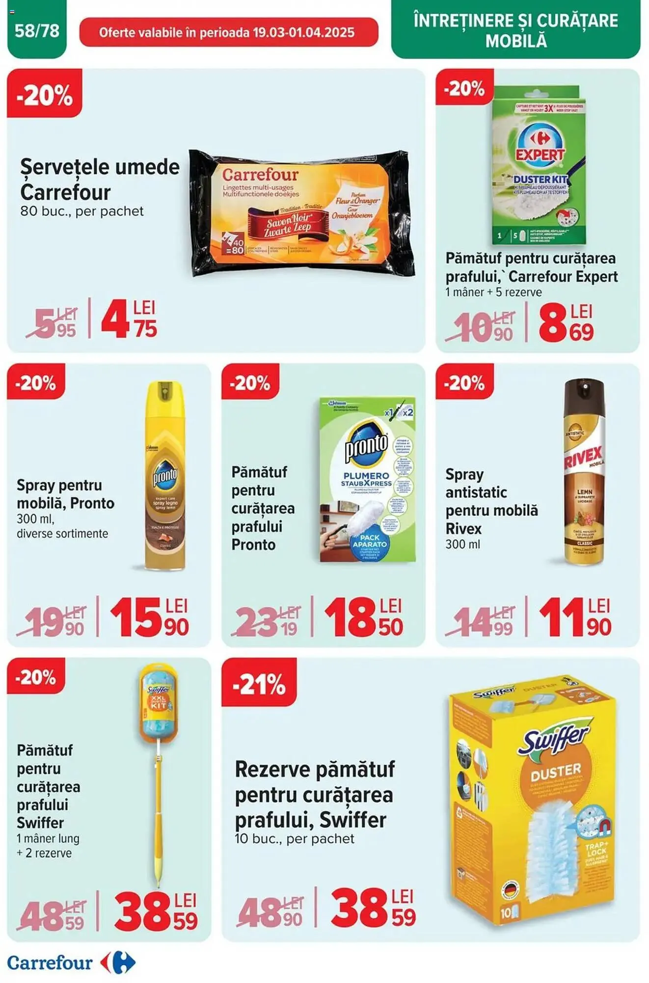 Catalog Catalog Carrefour de la 26 martie până la 1 aprilie 2025 - Revista Pagina 59