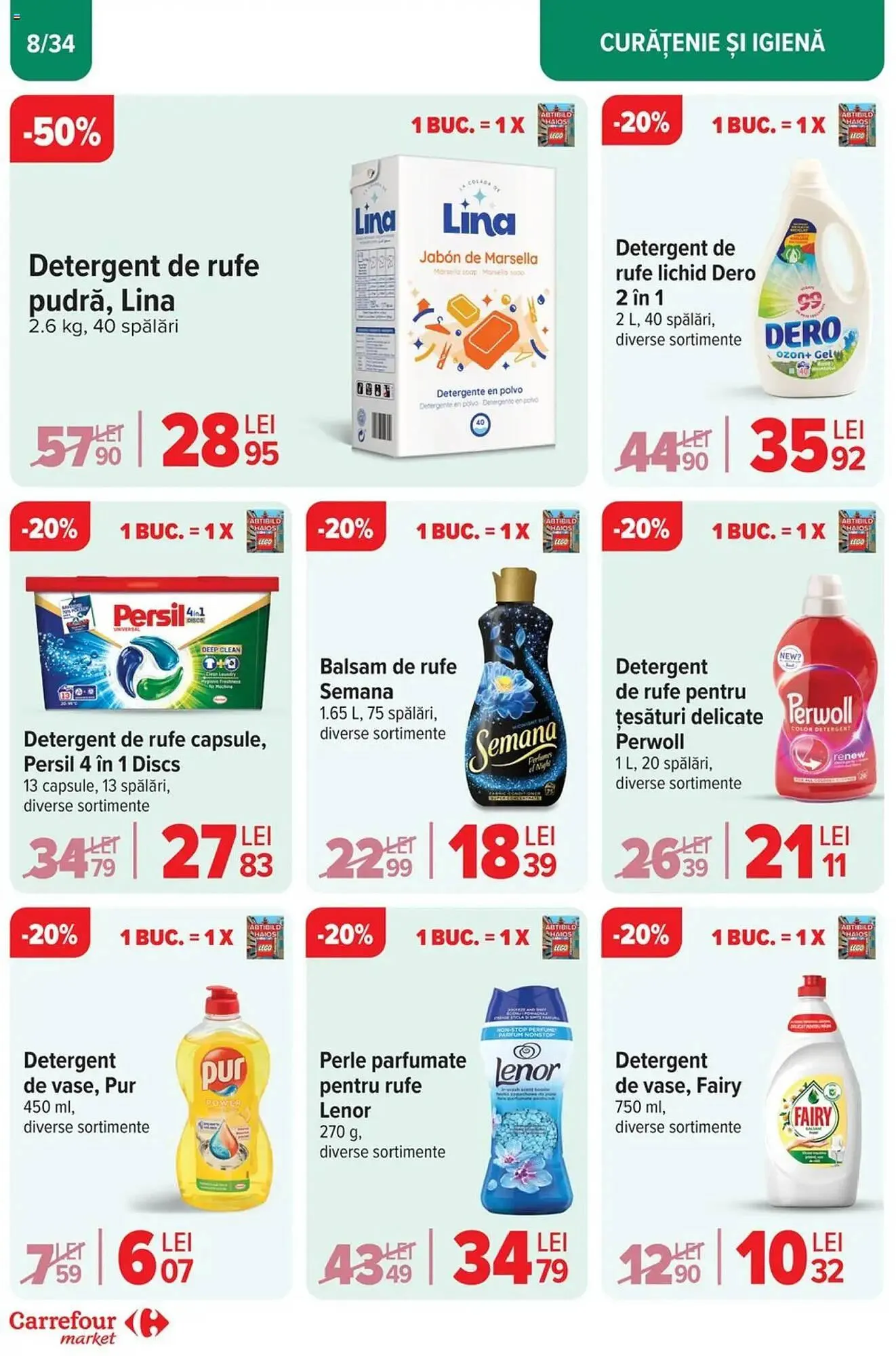 Catalog Catalog Carrefour Market de la 23 aprilie până la 6 mai 2025 - Revista Pagina 8