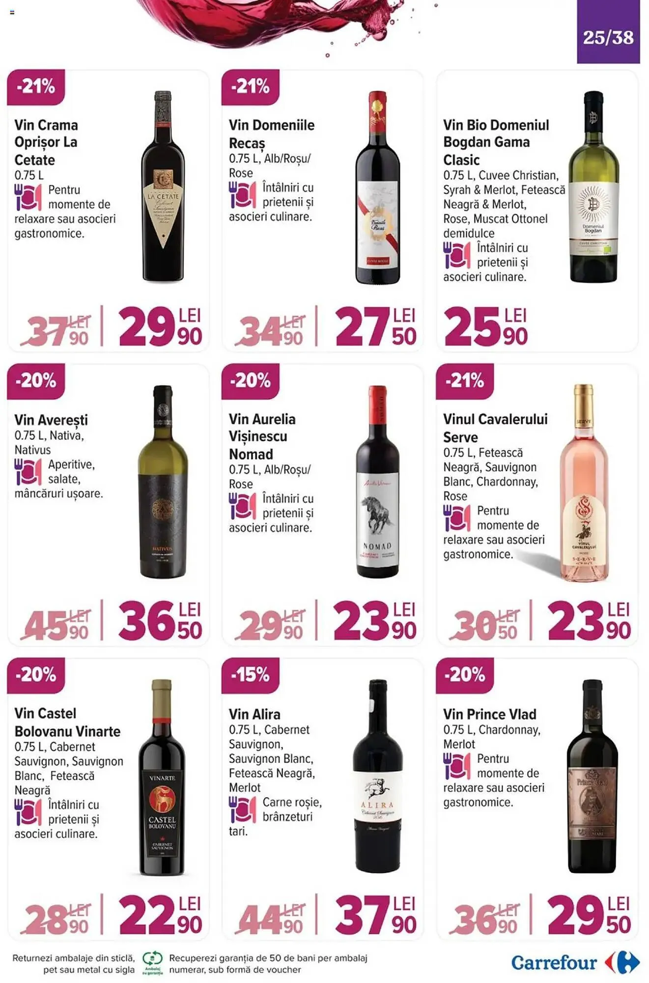 Catalog Catalog Carrefour de la 20 noiembrie până la 3 decembrie 2024 - Revista Pagina 25