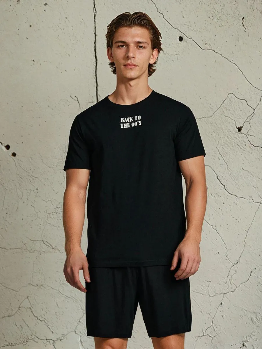 Pijamă din bumbac în două piese