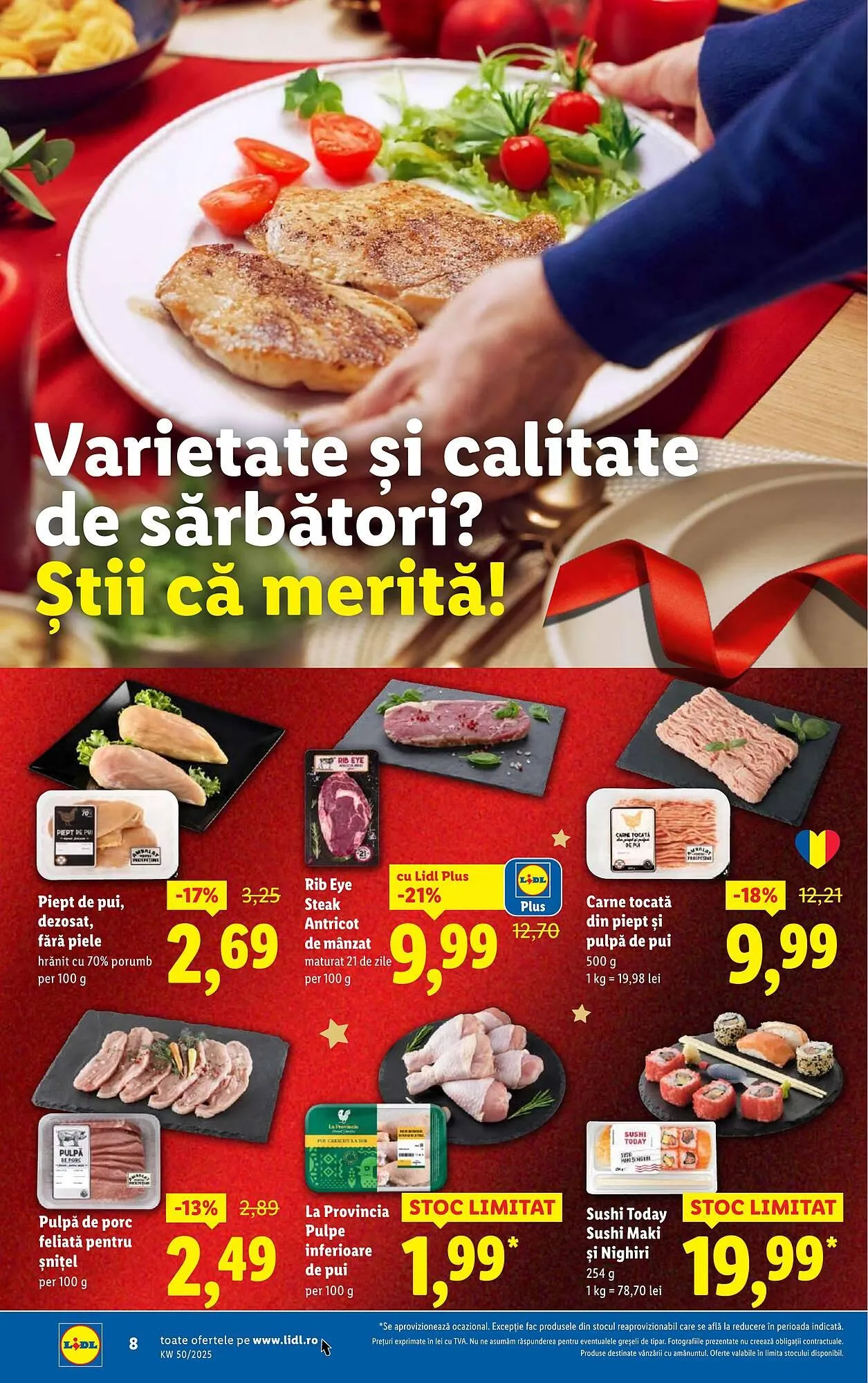 Catalog Catalog Lidl de la 8 decembrie până la 14 decembrie 2025 - Revista Pagina 8