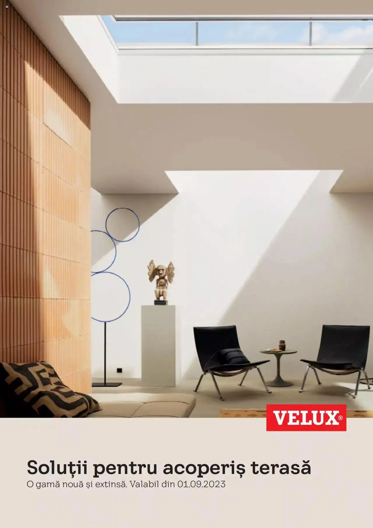 Catalog Velux catalog - Noua Generație De Ferestre Velux Pentru Acoperiș Terasă de la 1 septembrie până la 31 decembrie 2023 - Revista Pagina 1