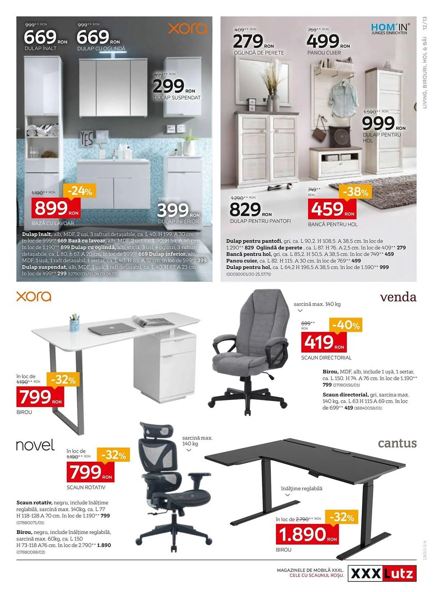 Catalog Catalog XXXLutz de la 11 noiembrie până la 24 noiembrie 2025 - Revista Pagina 13