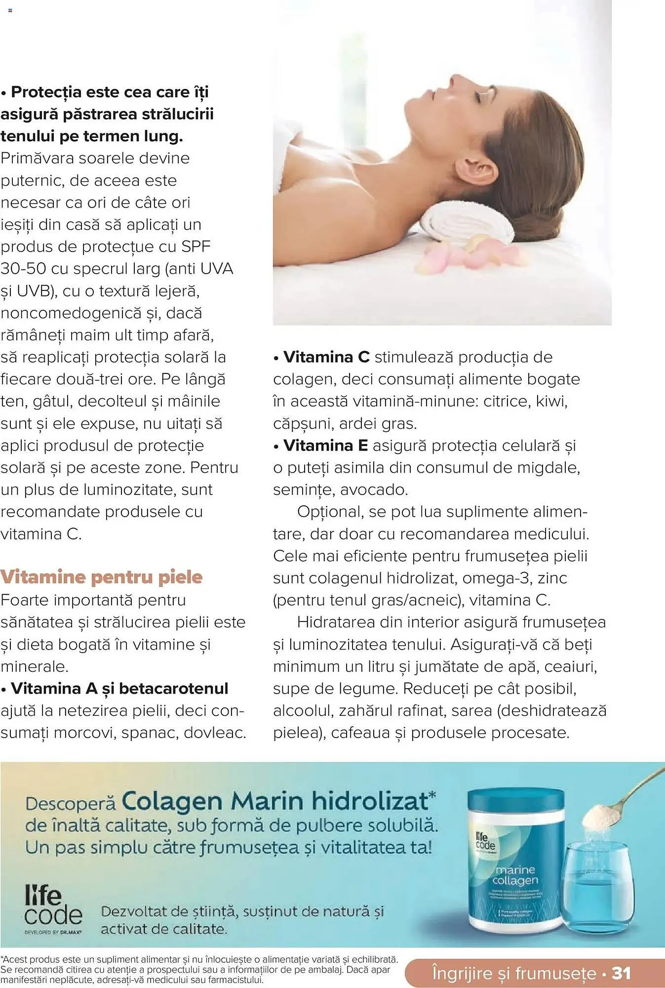 Catalog Catalog Dr.Max de la 28 februarie până la 31 mai 2026 - Revista Pagina 31