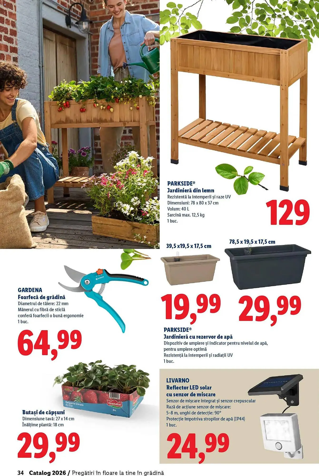 Catalog Catalog Lidl de la 18 februarie până la 5 aprilie 2026 - Revista Pagina 34