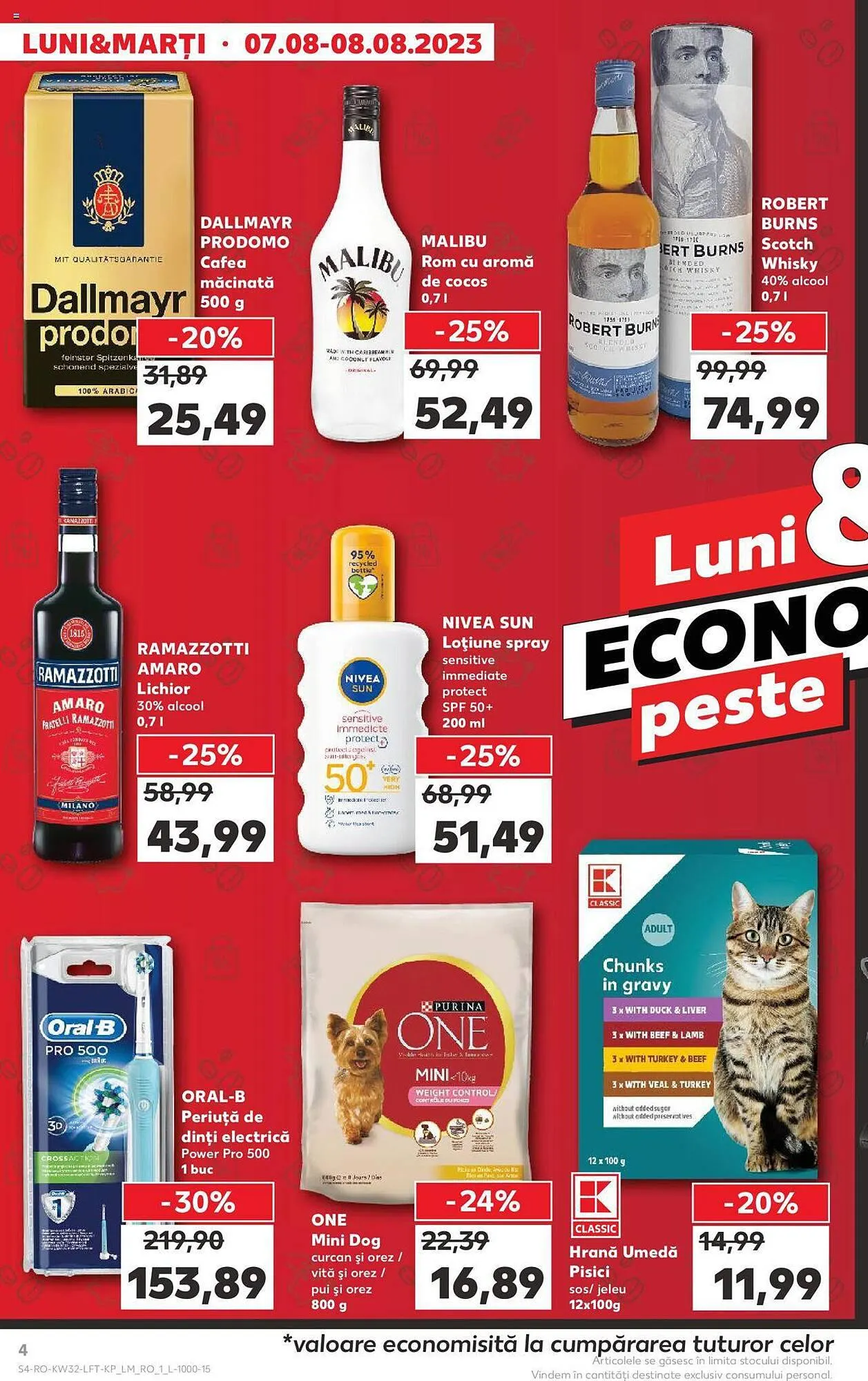 Catalog Kaufland catalog de la 9 august până la 15 august 2023 - Revista Pagina 4