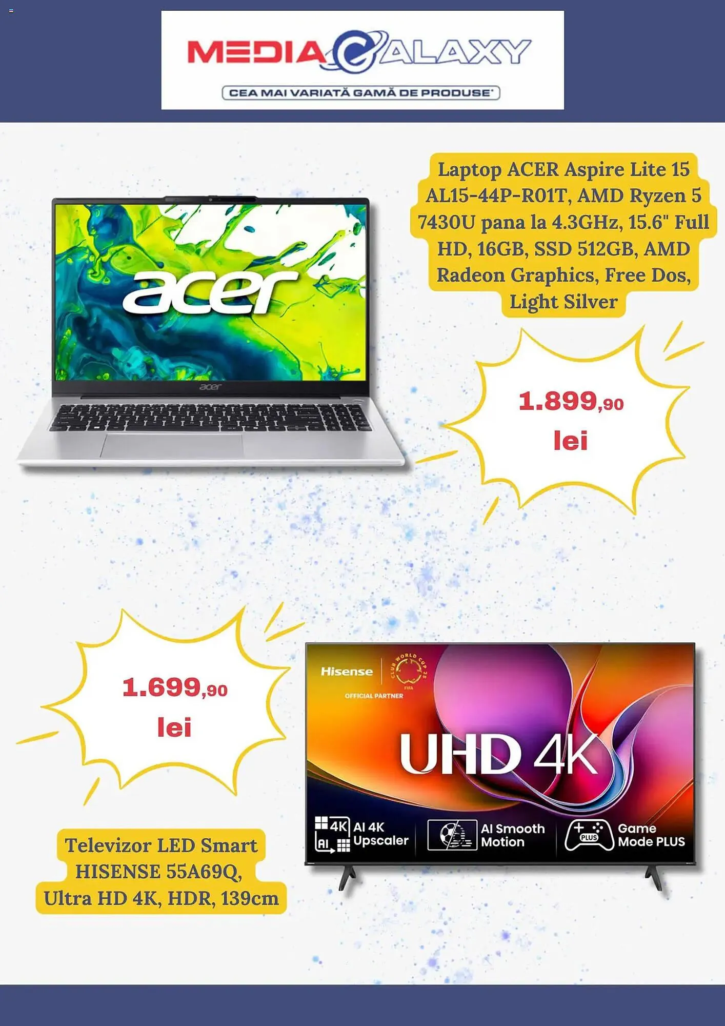 Catalog Catalog Media Galaxy de la 8 aprilie până la 15 aprilie 2026 - Revista Pagina 3