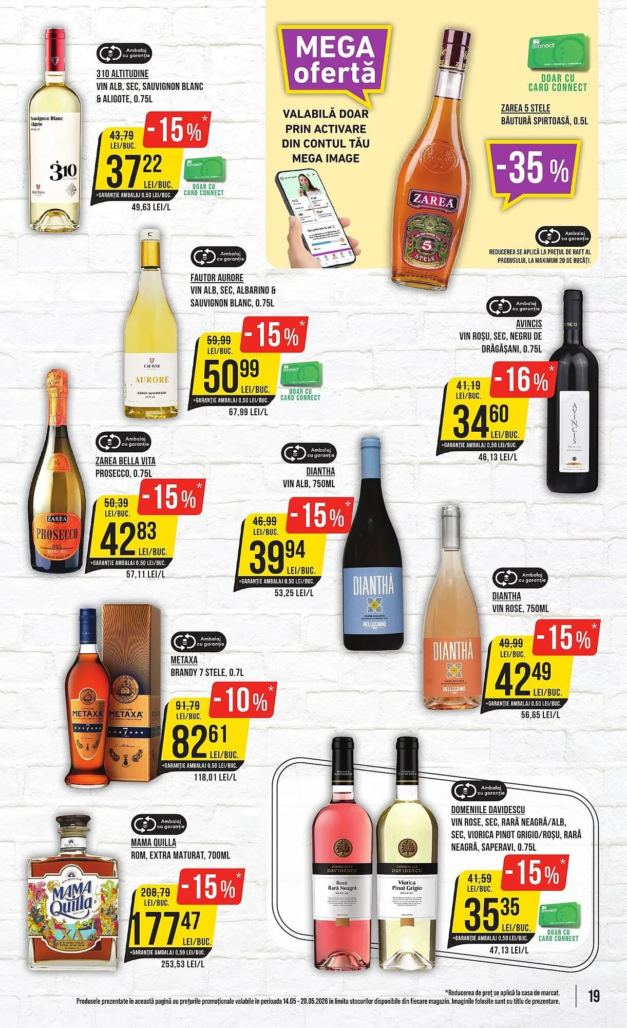 Catalog Catalog Mega Image de la 14 mai până la 20 mai 2026 - Revista Pagina 19