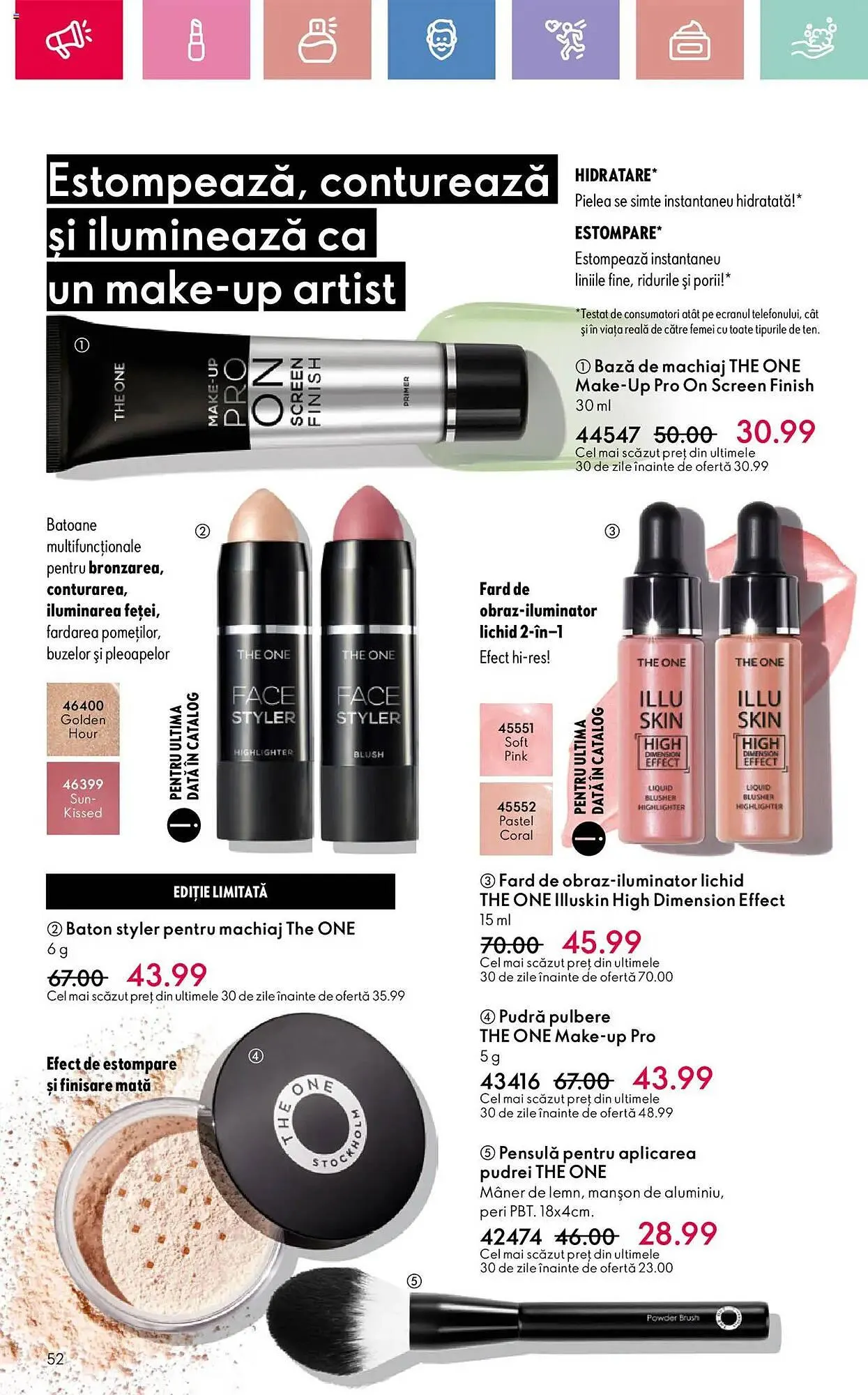 Catalog Catalog Oriflame de la 13 aprilie până la 3 mai 2025 - Revista Pagina 52