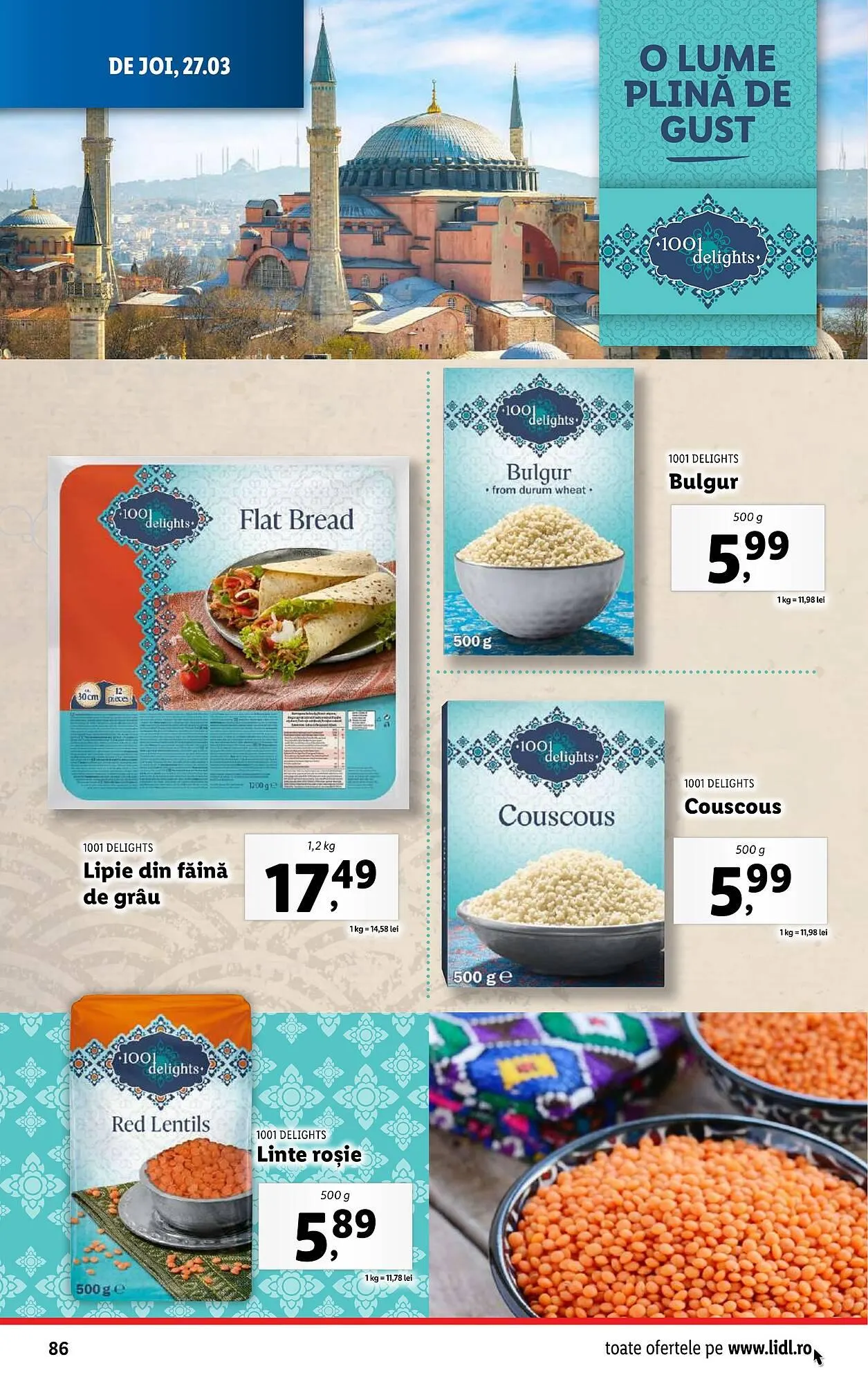 Catalog Catalog Lidl de la 24 martie până la 30 martie 2025 - Revista Pagina 86