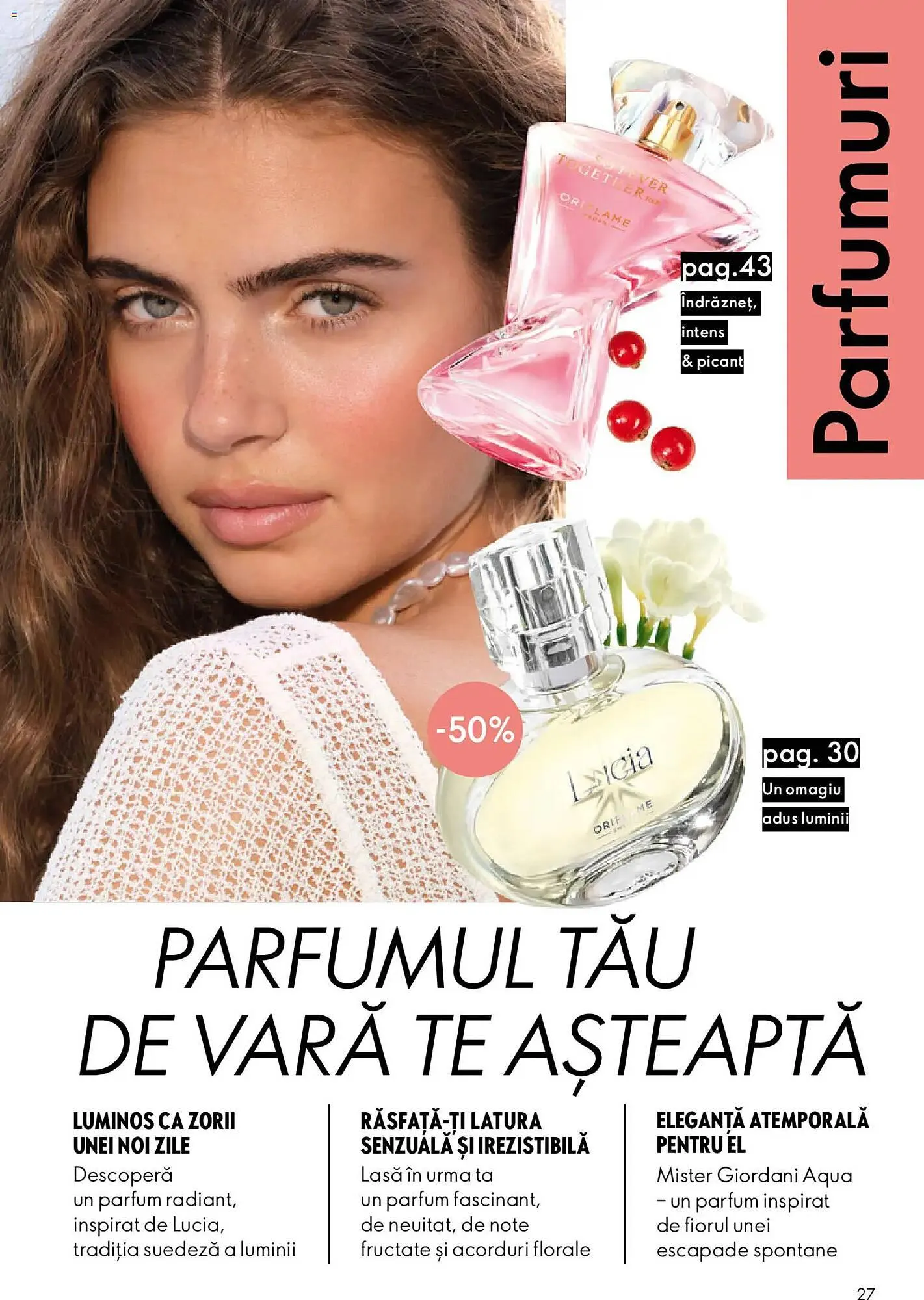 Catalog Catalog Oriflame de la 26 mai până la 16 iunie 2026 - Revista Pagina 27