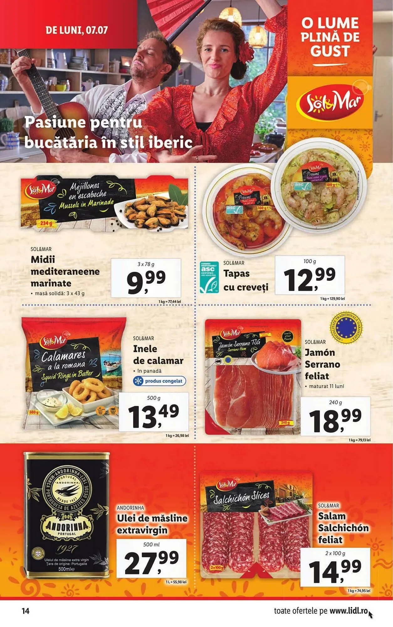 Catalog Catalog Lidl de la 7 iulie până la 13 iulie 2025 - Revista Pagina 14