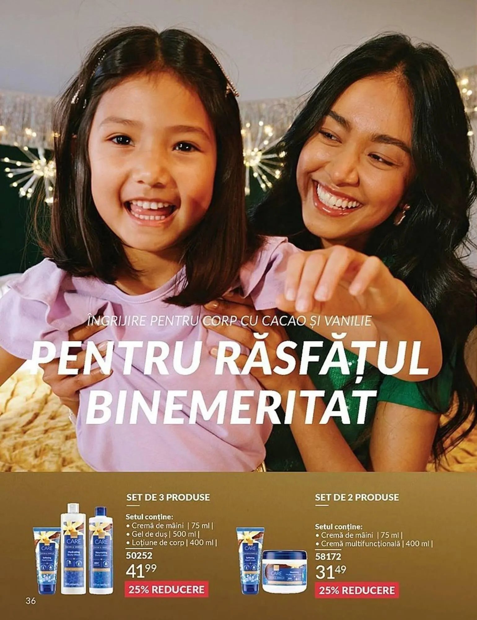 Catalog Catalog Avon de la 3 noiembrie până la 30 noiembrie 2025 - Revista Pagina 36