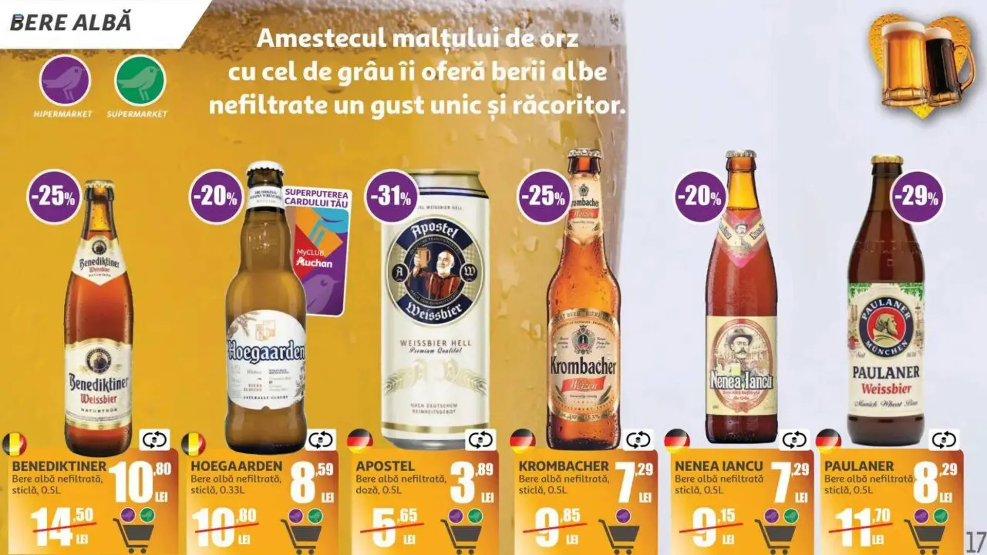 Catalog Catalog Auchan de la 11 iunie până la 15 iulie 2025 - Revista Pagina 17