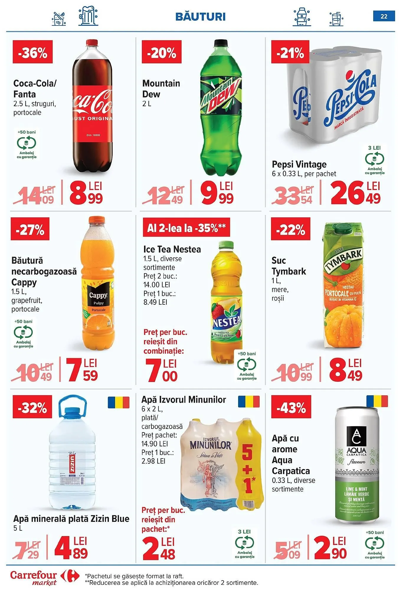 Catalog Catalog Carrefour Market de la 25 februarie până la 8 martie 2026 - Revista Pagina 23