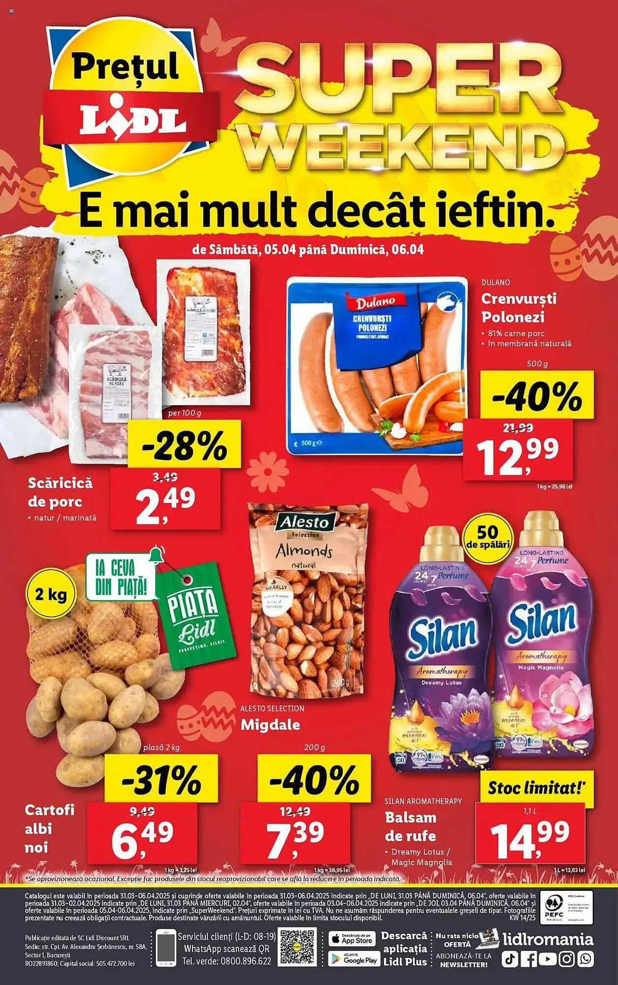 Catalog Catalog Lidl de la 31 martie până la 6 aprilie 2025 - Revista Pagina 188