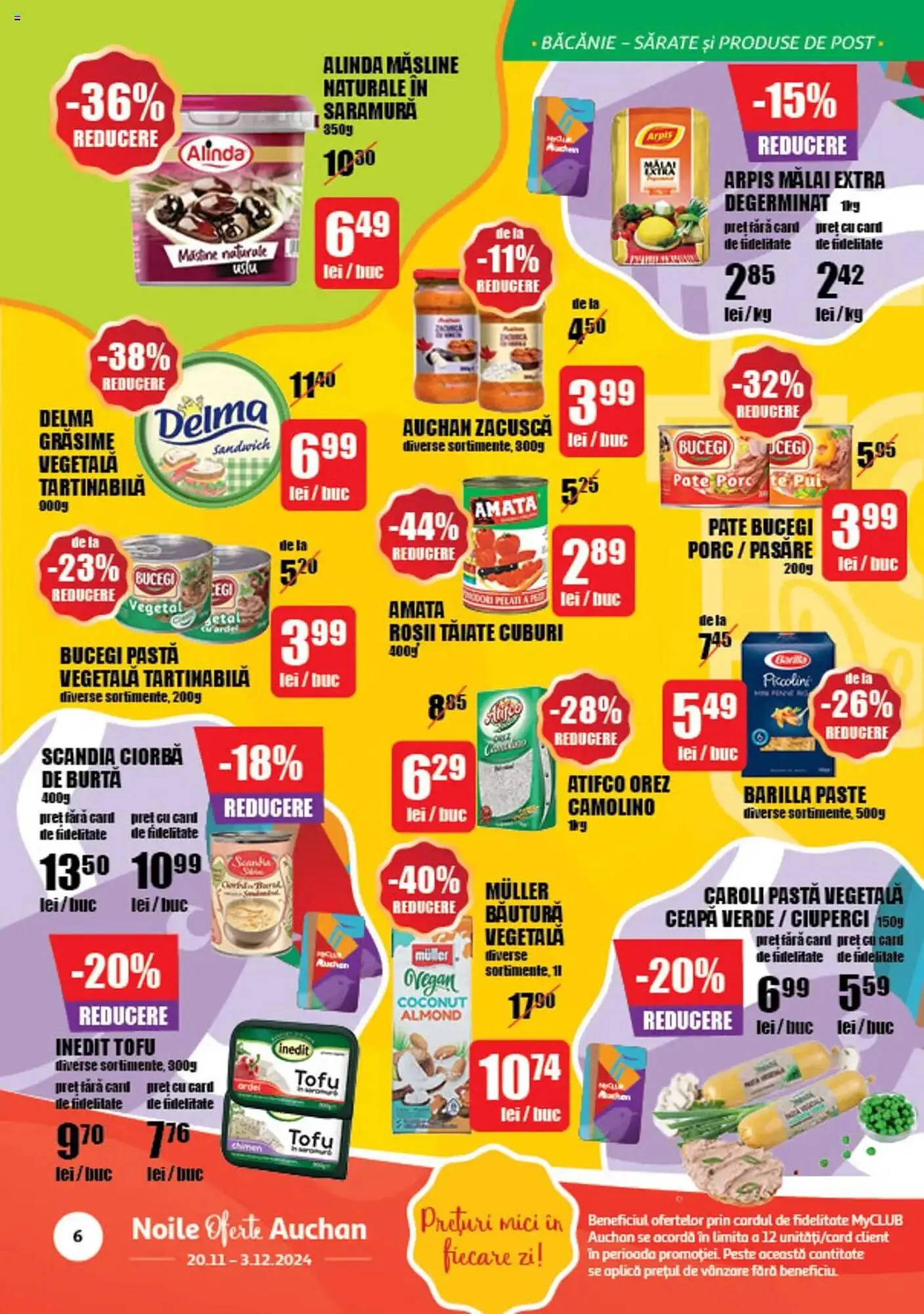 Catalog Catalog Auchan de la 20 noiembrie până la 3 decembrie 2024 - Revista Pagina 6
