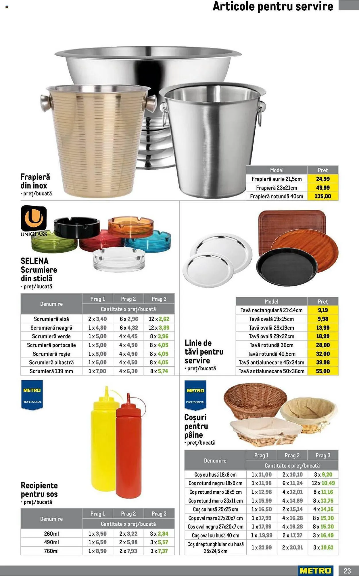 Catalog Metro catalog de la 3 iulie până la 2 octombrie 2023 - Revista Pagina 23