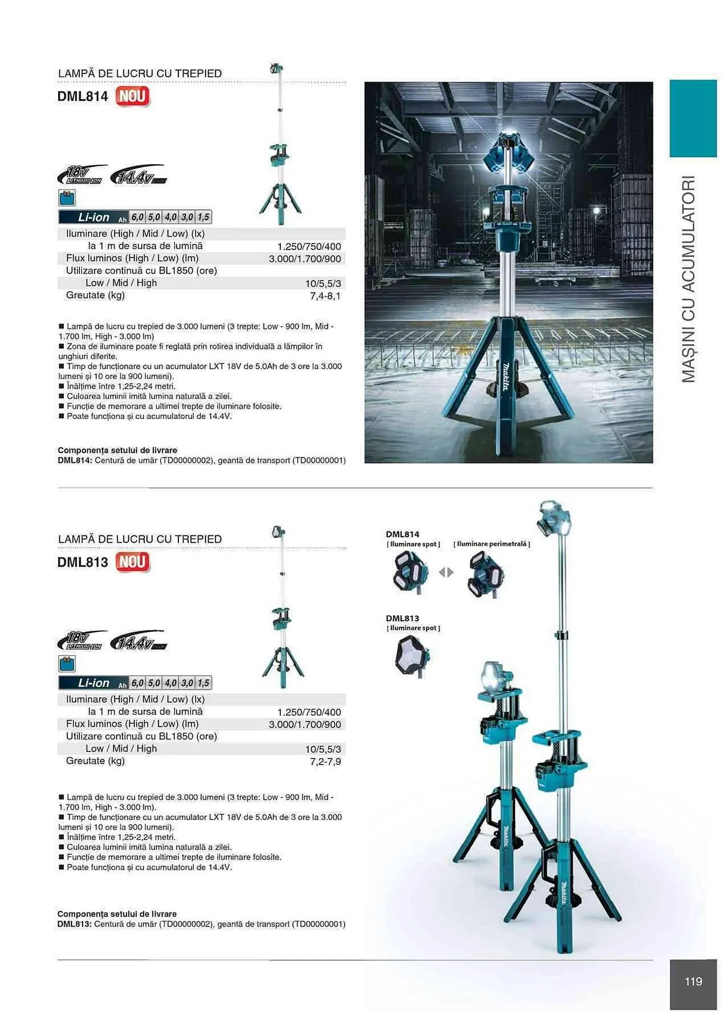 Catalog Makita catalog de la 1 ianuarie până la 31 decembrie 2023 - Revista Pagina 119