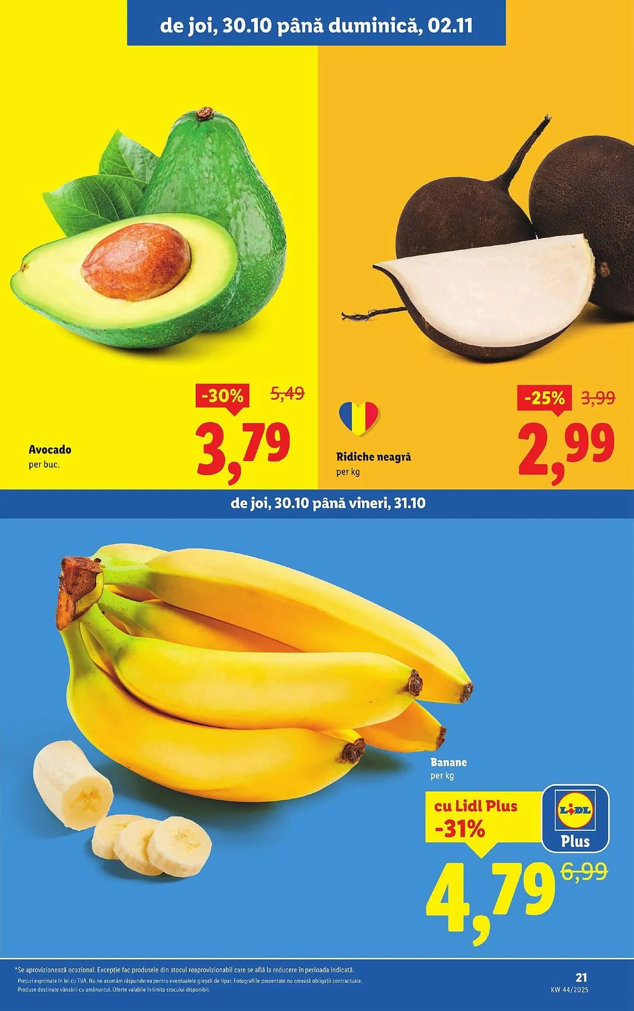 Catalog Catalog Lidl de la 27 octombrie până la 2 noiembrie 2025 - Revista Pagina 21