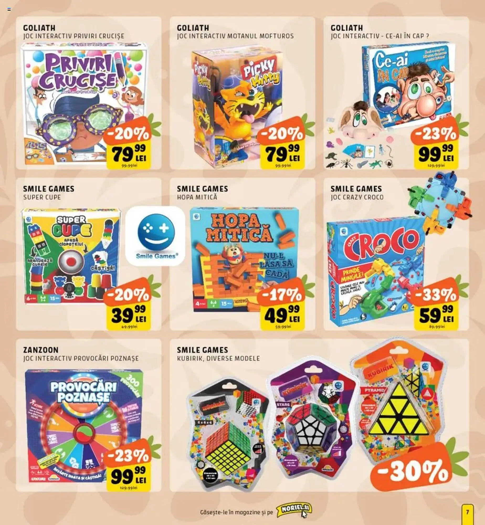 Catalog Catalog Noriel de la 31 martie până la 27 aprilie 2025 - Revista Pagina 7