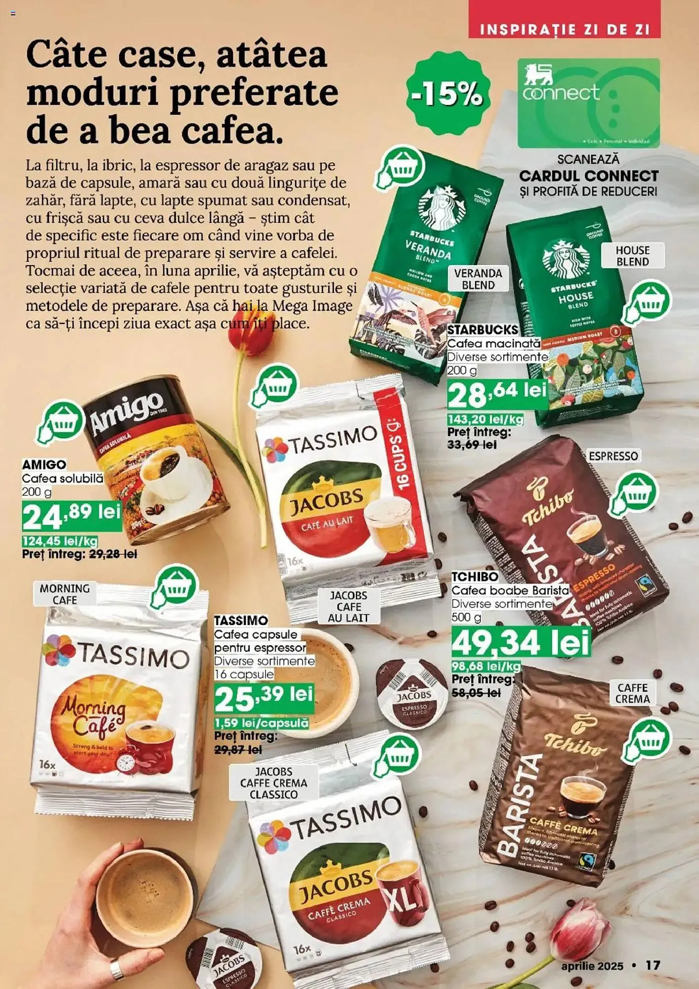 Catalog Catalog Mega Image de la 1 aprilie până la 30 aprilie 2025 - Revista Pagina 17