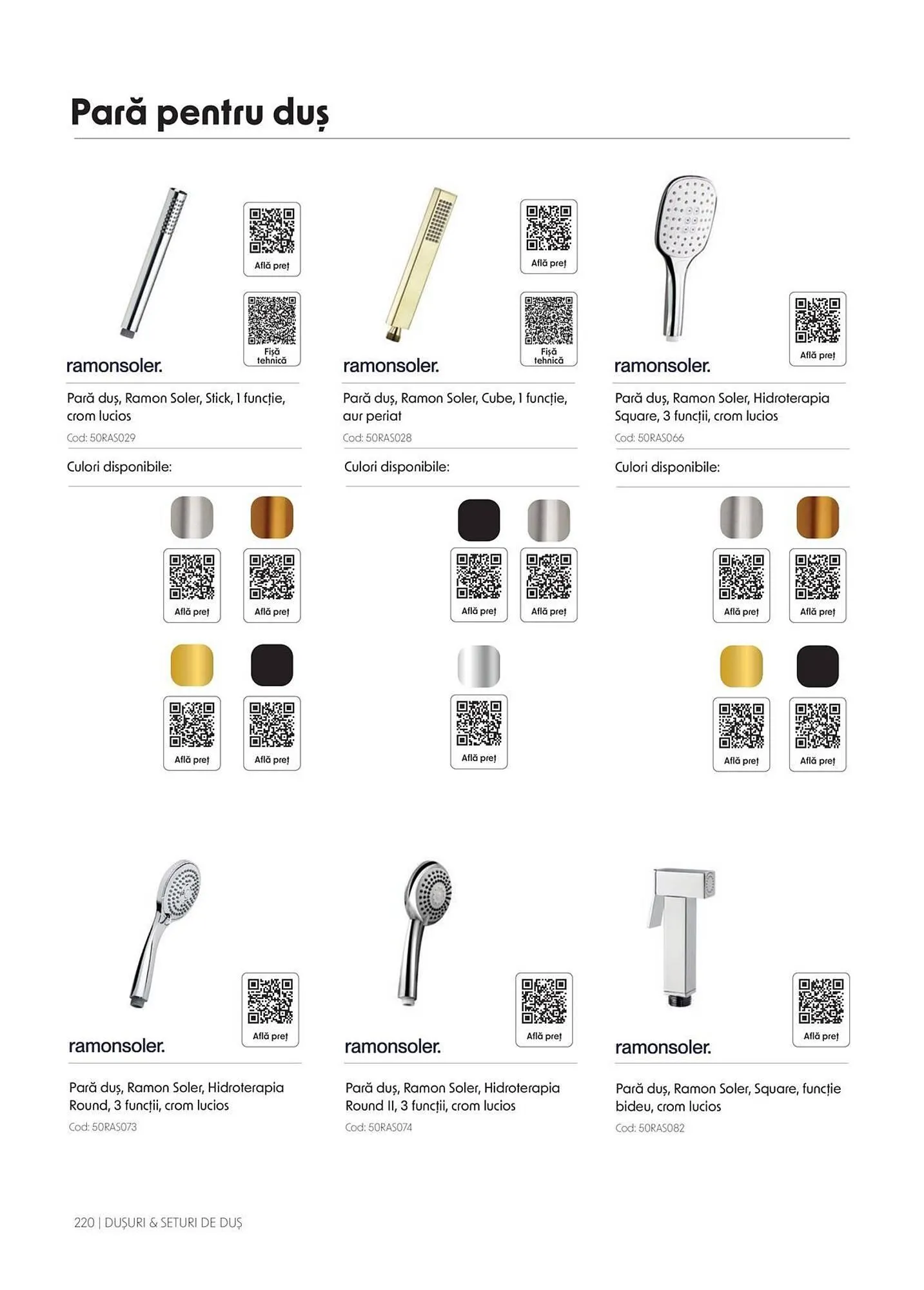 Catalog Catalog Romstal de la 1 aprilie până la 31 decembrie 2026 - Revista Pagina 220