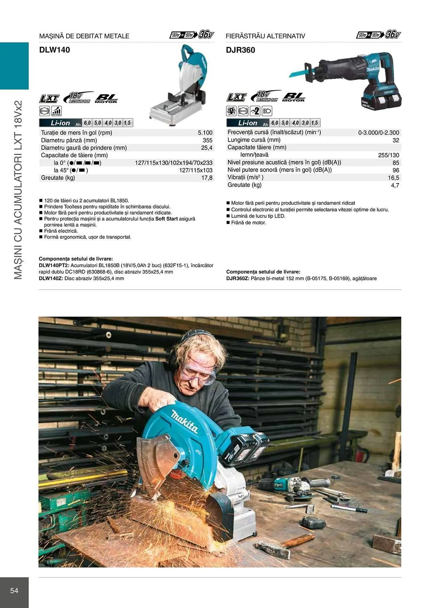 Catalog Catalog Makita de la 28 aprilie până la 31 decembrie 2026 - Revista Pagina 54