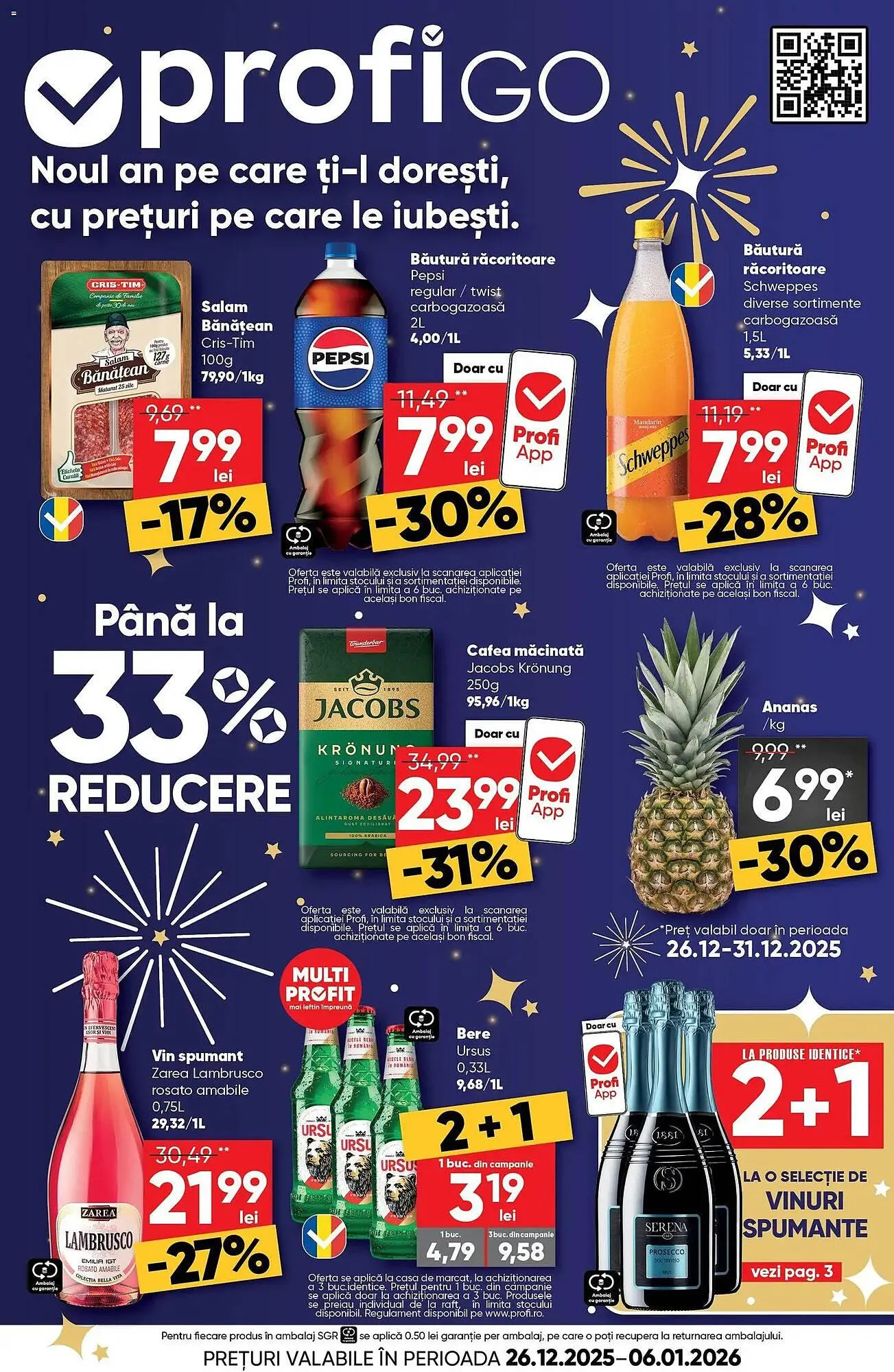 Catalog Catalog PROFI de la 25 decembrie până la 6 ianuarie 2026 - Revista Pagina 1