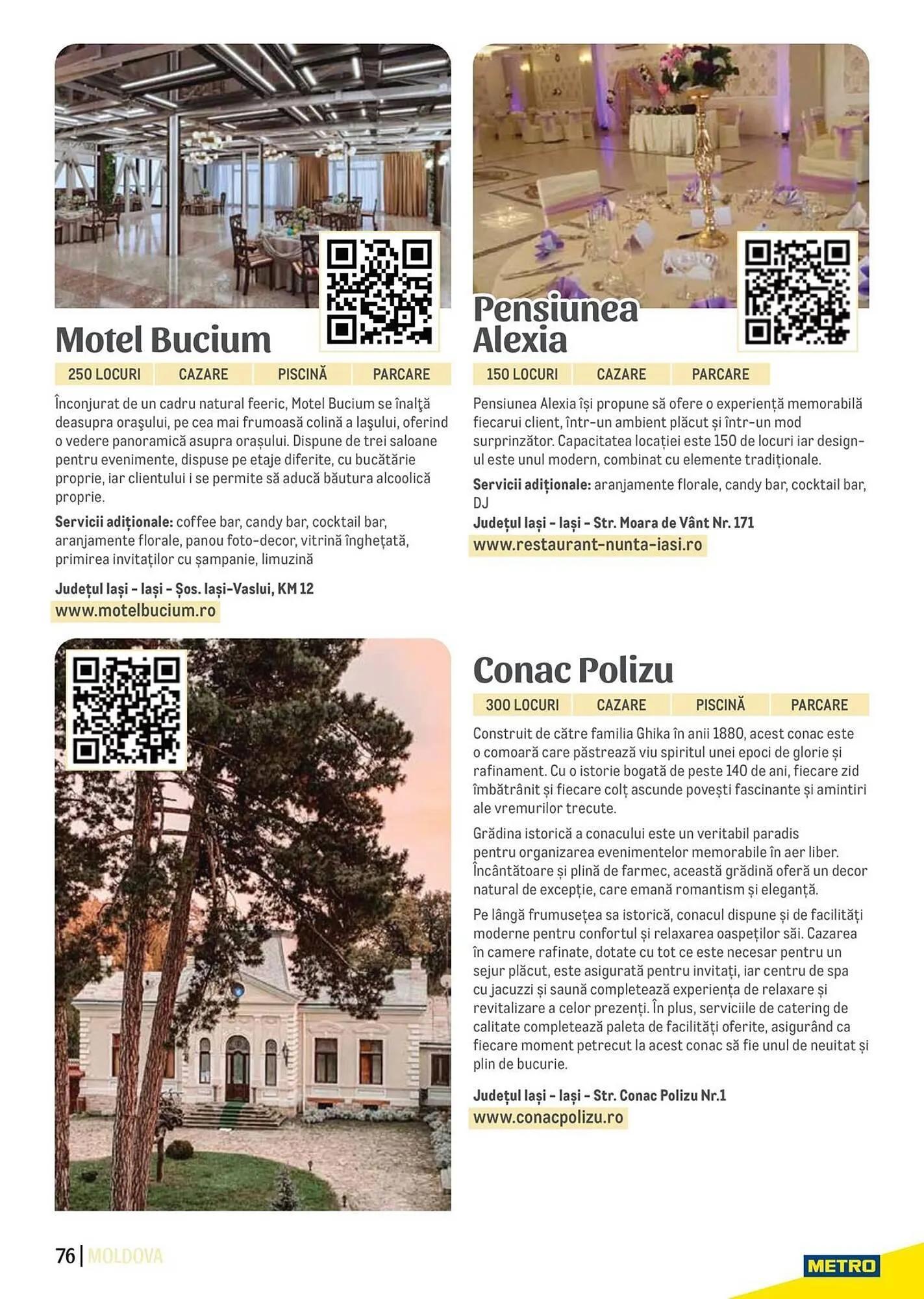 Catalog Catalog Metro de la 9 aprilie până la 31 decembrie 2025 - Revista Pagina 76