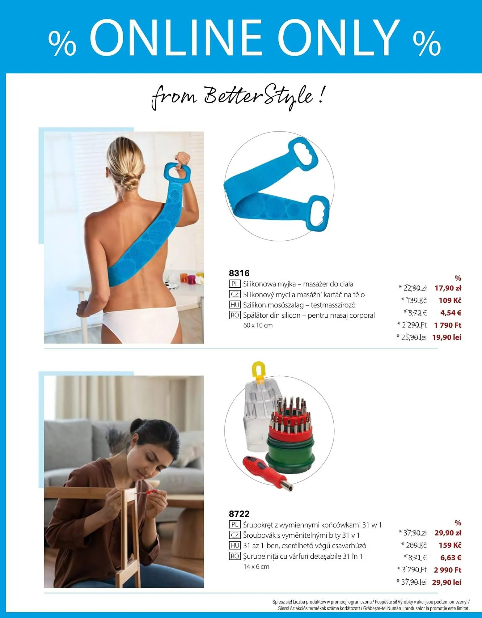 Catalog Catalog BetterStyle de la 1 mai până la 31 mai 2025 - Revista Pagina 130