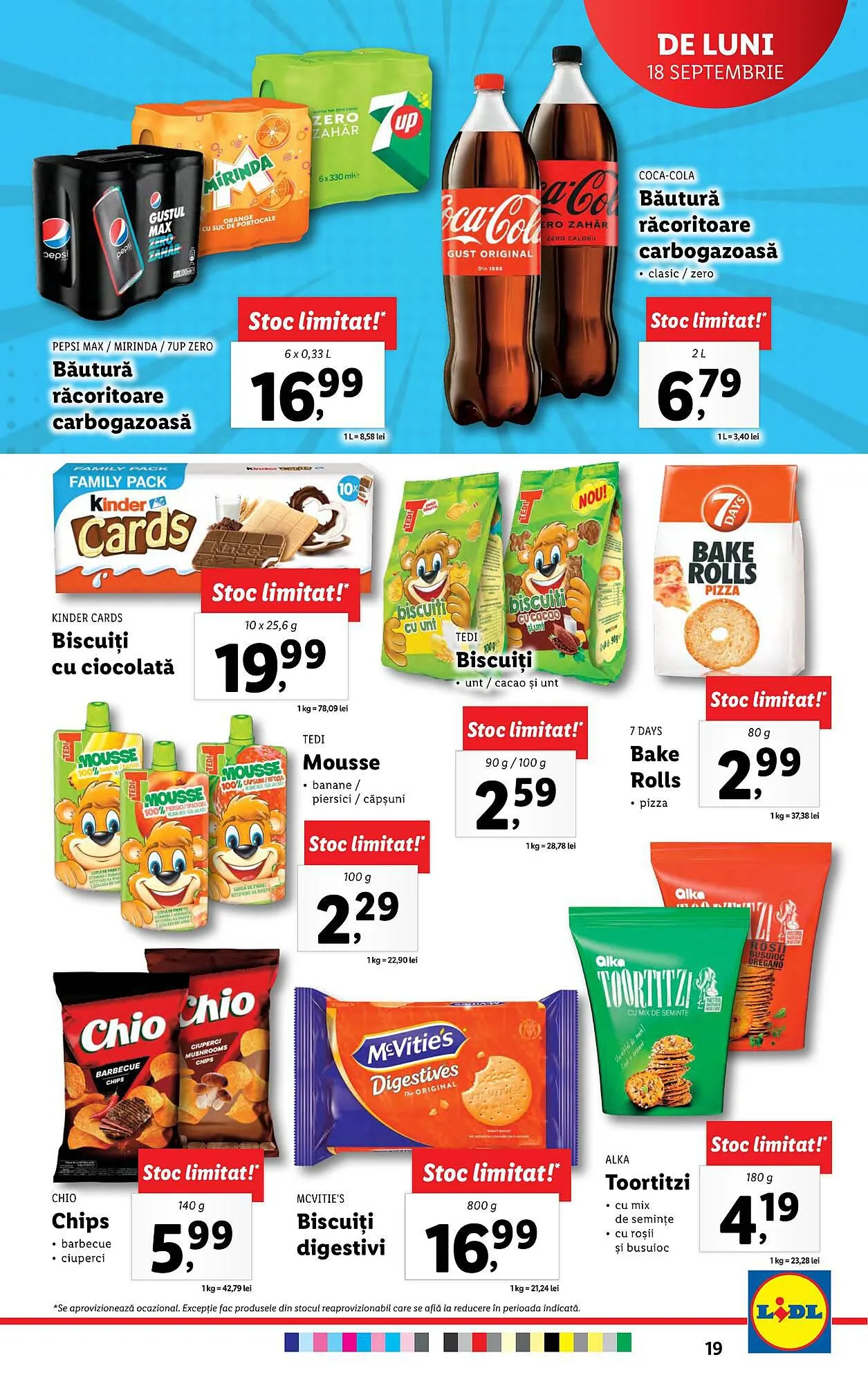 Catalog Lidl catalog de la 18 septembrie până la 24 septembrie 2023 - Revista Pagina 19