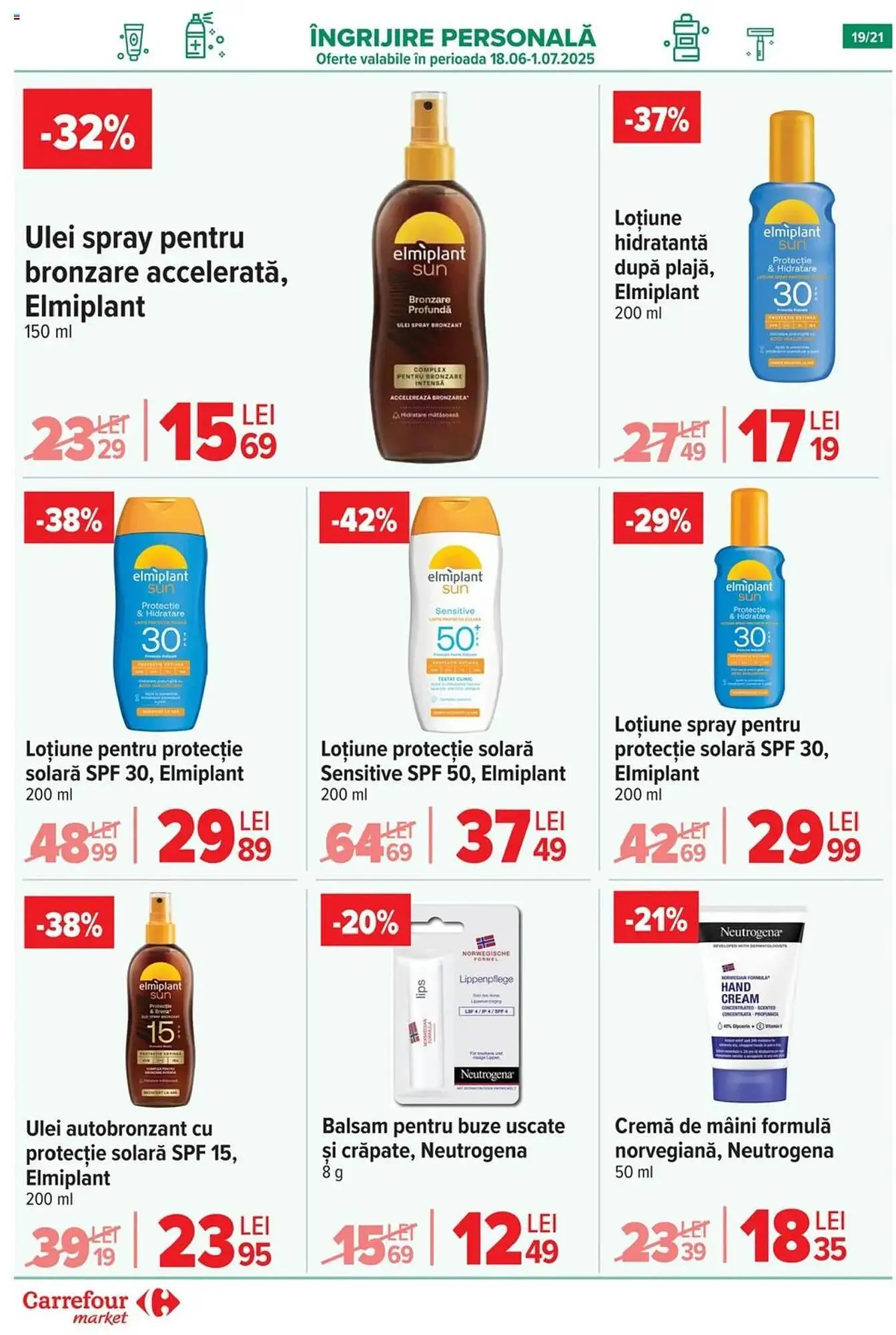 Catalog Catalog Carrefour Market de la 25 iunie până la 1 iulie 2025 - Revista Pagina 19