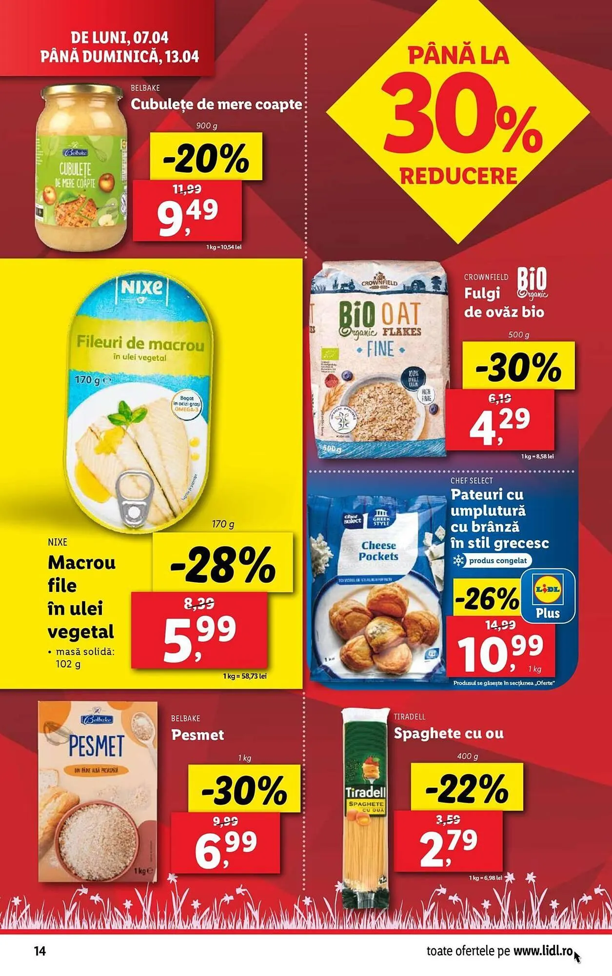 Catalog Catalog Lidl de la 7 aprilie până la 13 aprilie 2025 - Revista Pagina 14