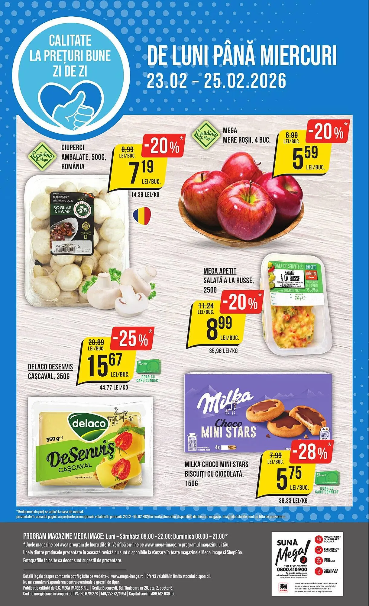 Catalog Catalog Mega Image de la 19 februarie până la 25 februarie 2026 - Revista Pagina 24