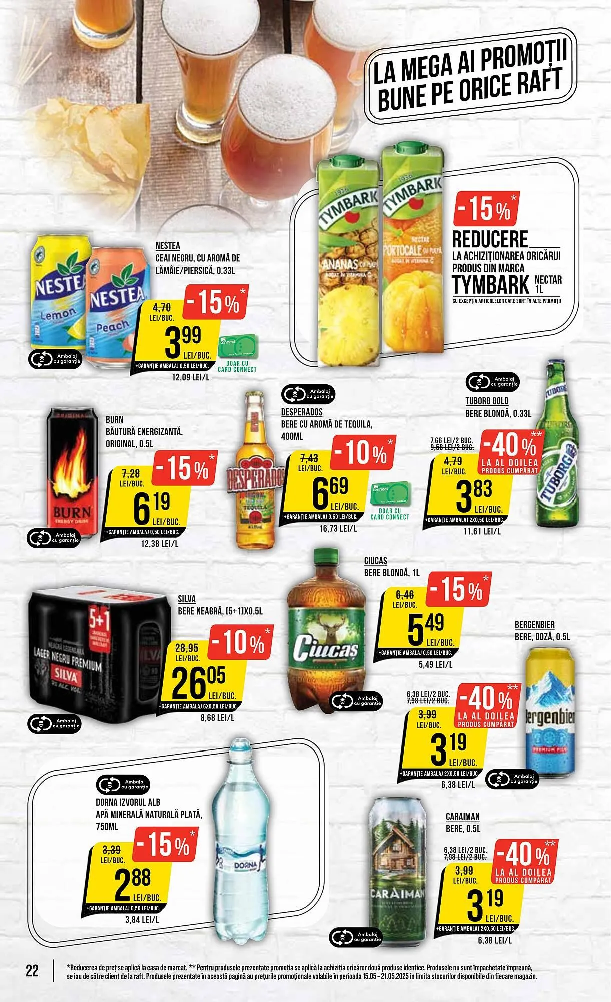 Catalog Catalog Mega Image de la 15 mai până la 21 mai 2025 - Revista Pagina 22