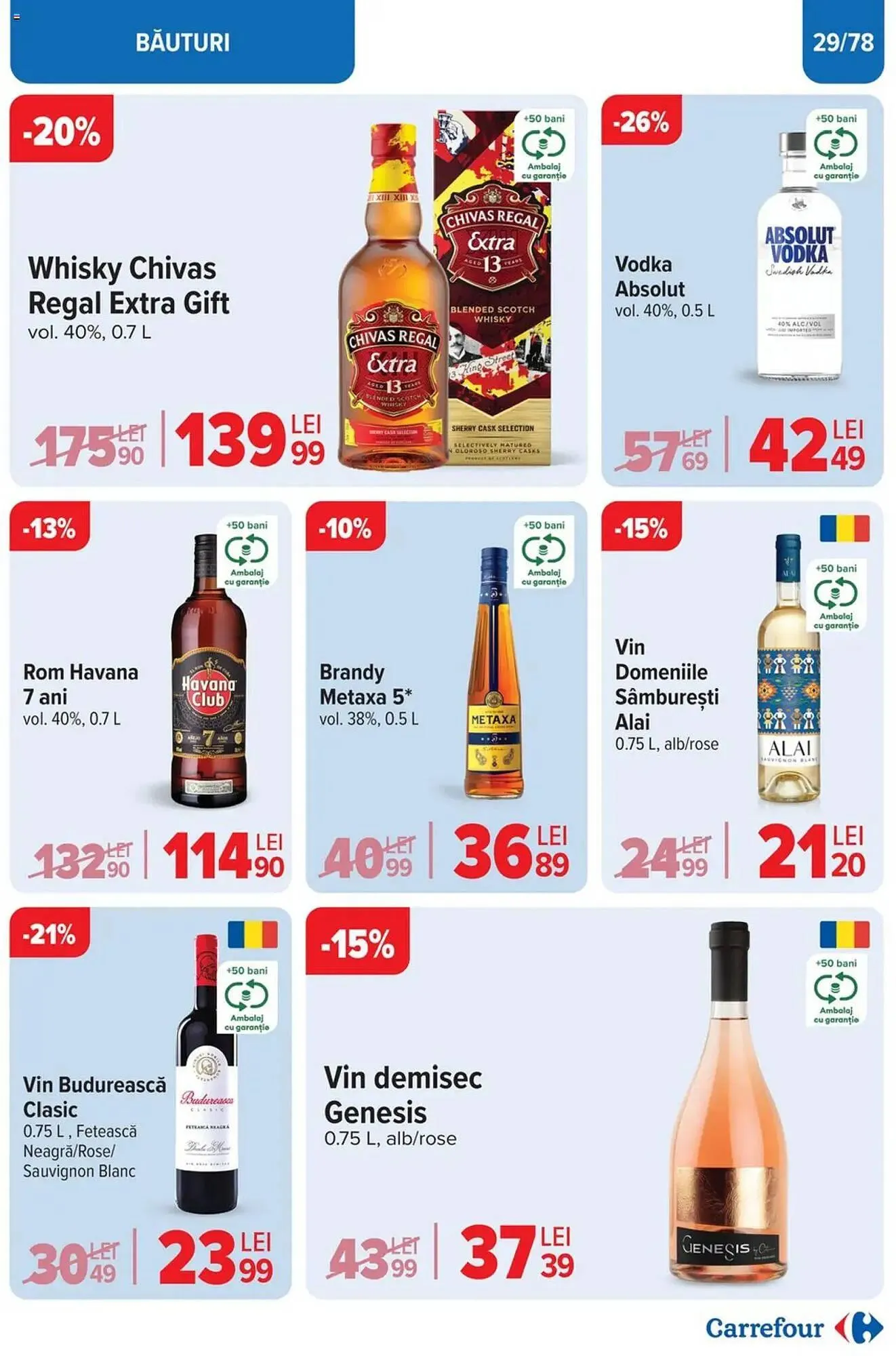 Catalog Catalog Carrefour de la 26 martie până la 1 aprilie 2025 - Revista Pagina 30