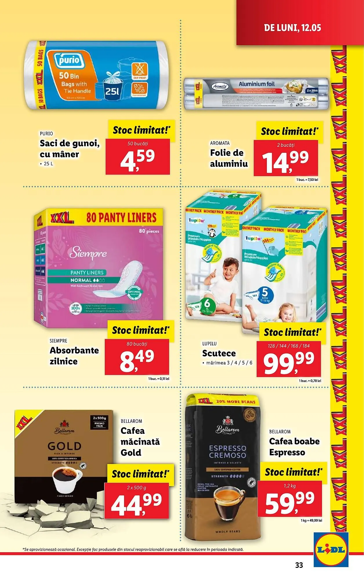 Catalog Catalog Lidl de la 12 mai până la 18 mai 2025 - Revista Pagina 33