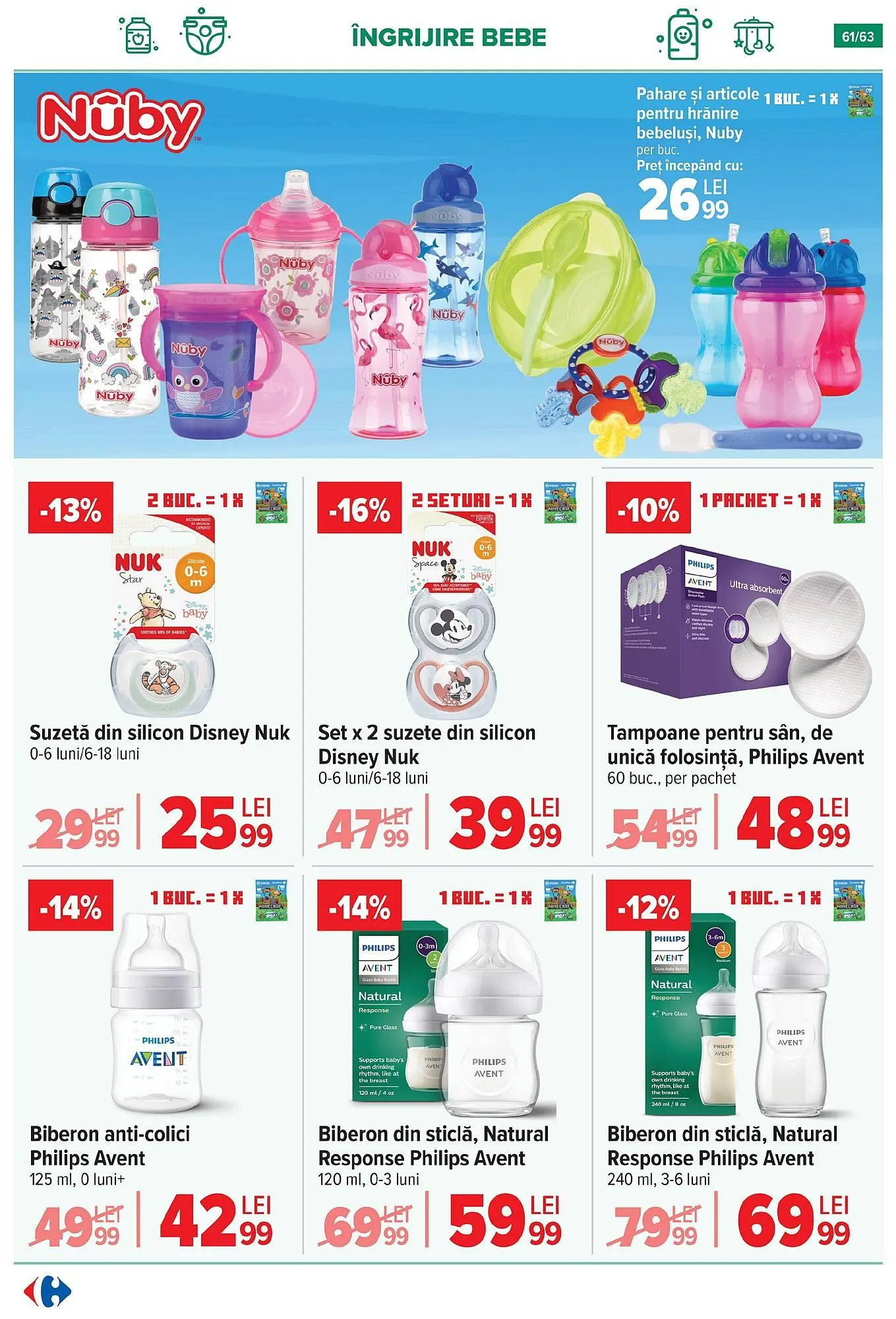 Catalog Catalog Carrefour de la 1 octombrie până la 14 octombrie 2025 - Revista Pagina 62