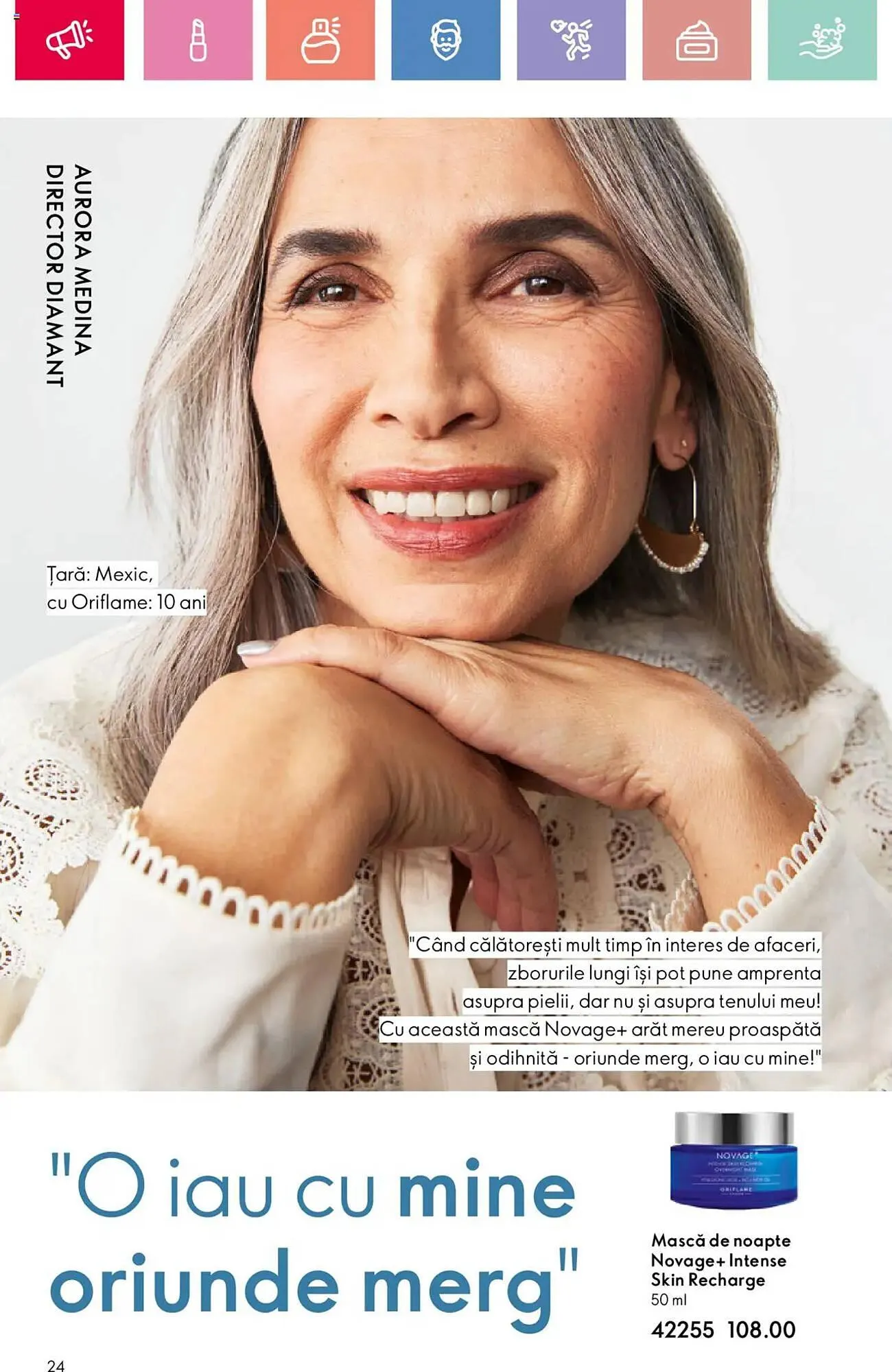 Catalog Catalog Oriflame de la 26 iulie până la 19 august 2025 - Revista Pagina 24