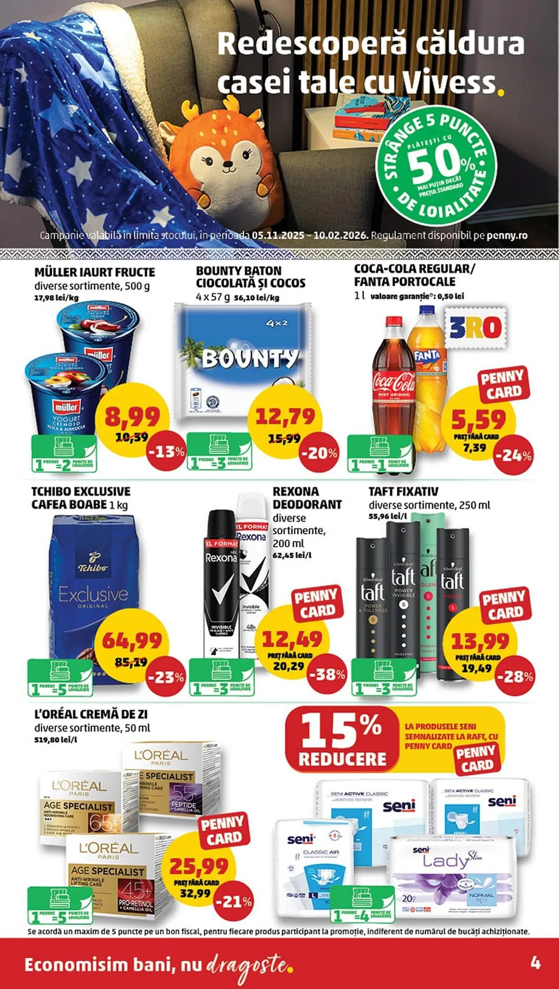 Catalog Catalog Penny de la 4 februarie până la 10 februarie 2026 - Revista Pagina 4