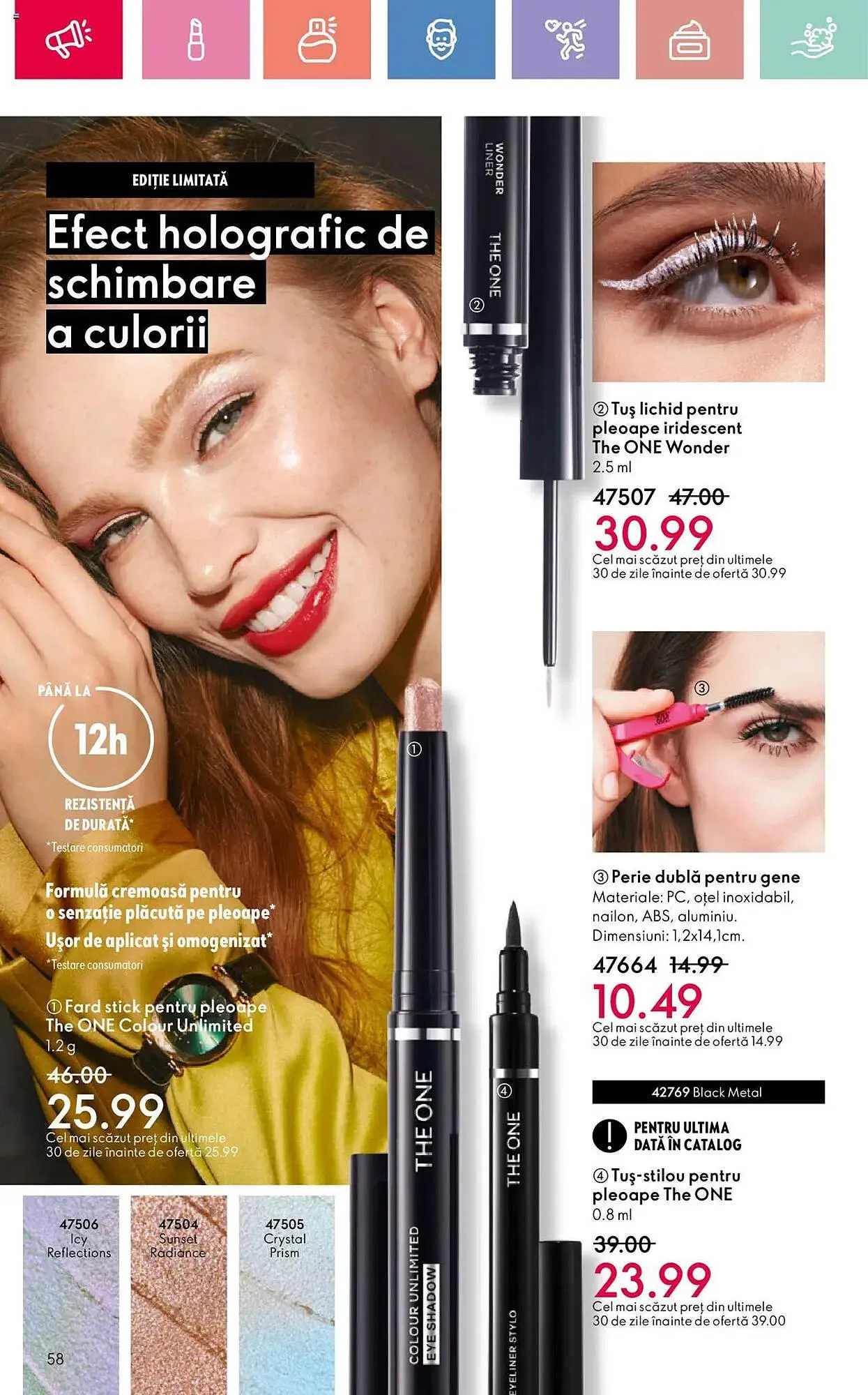 Catalog Catalog Oriflame de la 25 mai până la 14 iunie 2025 - Revista Pagina 58