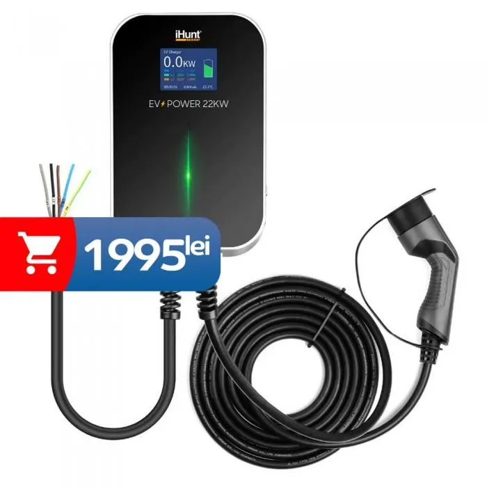Statie de incarcare masini electrice iHunt EV POWER 22KW