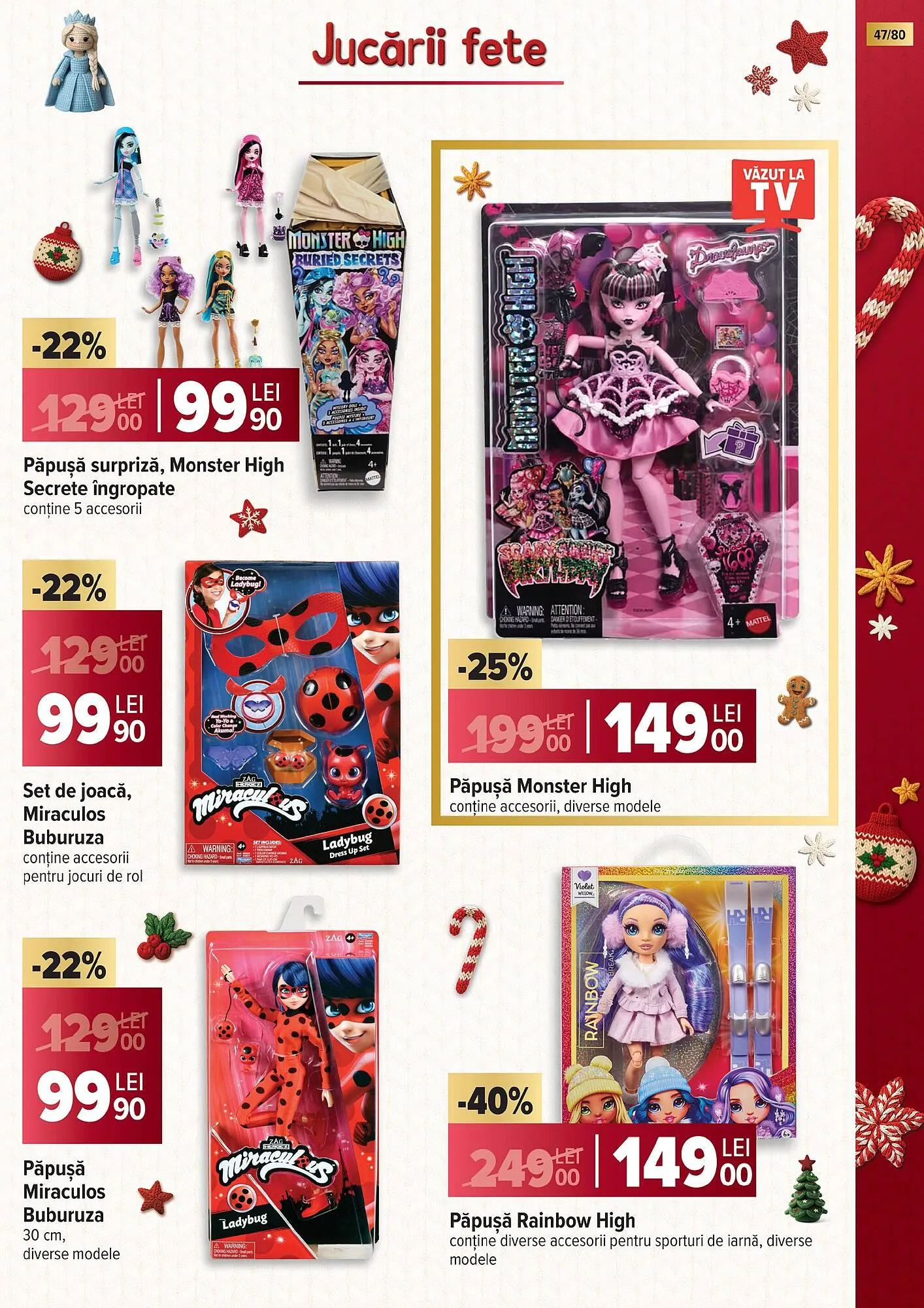 Catalog Catalog Carrefour de la 5 noiembrie până la 7 ianuarie 2026 - Revista Pagina 47