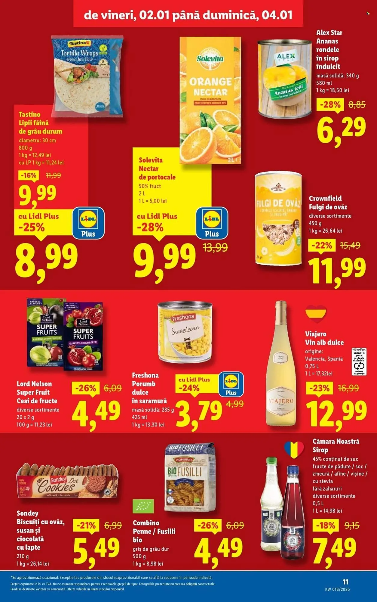 Catalog Catalog Lidl de la 2 ianuarie până la 4 ianuarie 2026 - Revista Pagina 11
