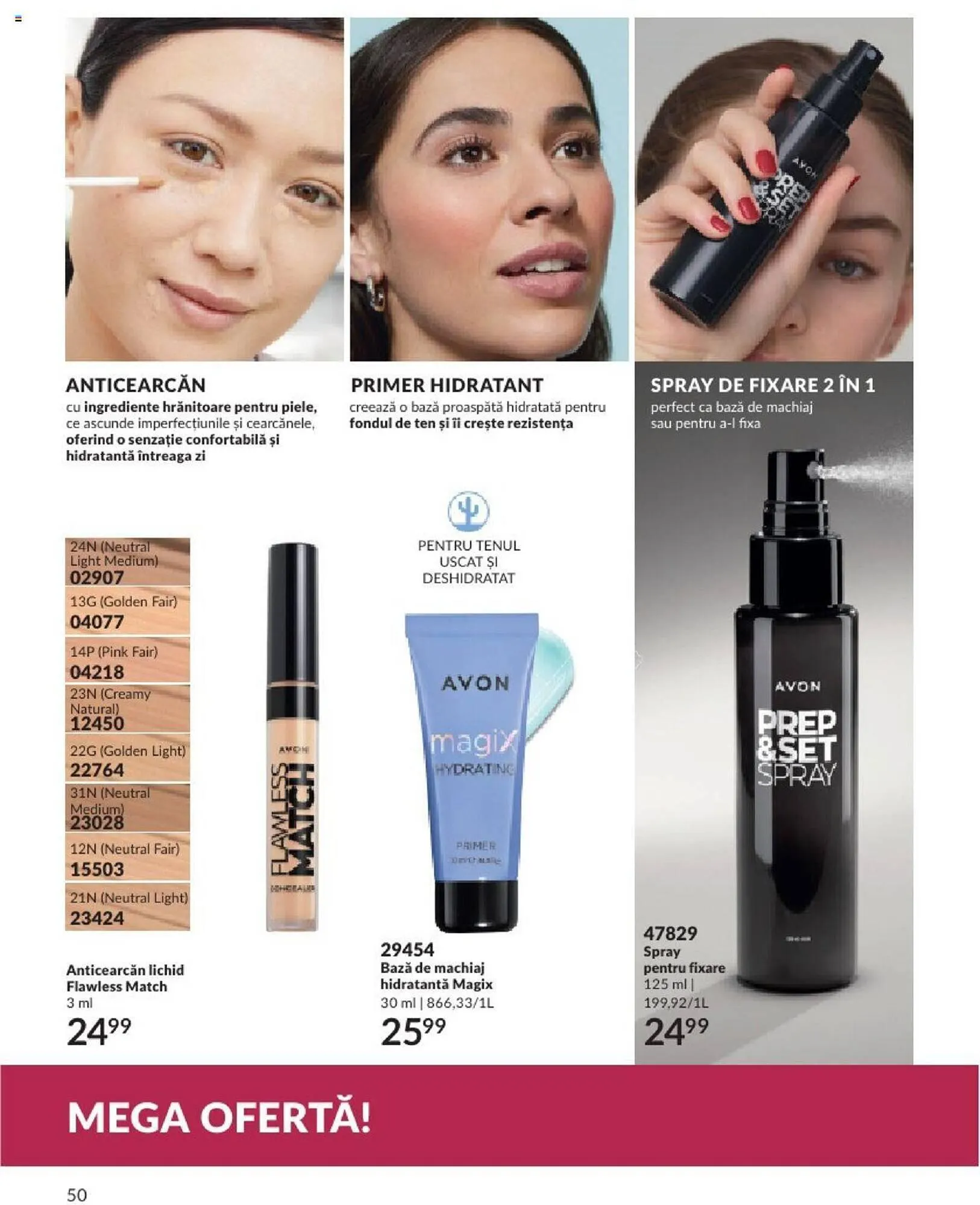 Catalog Avon catalog de la 1 octombrie până la 31 octombrie 2023 - Revista Pagina 52
