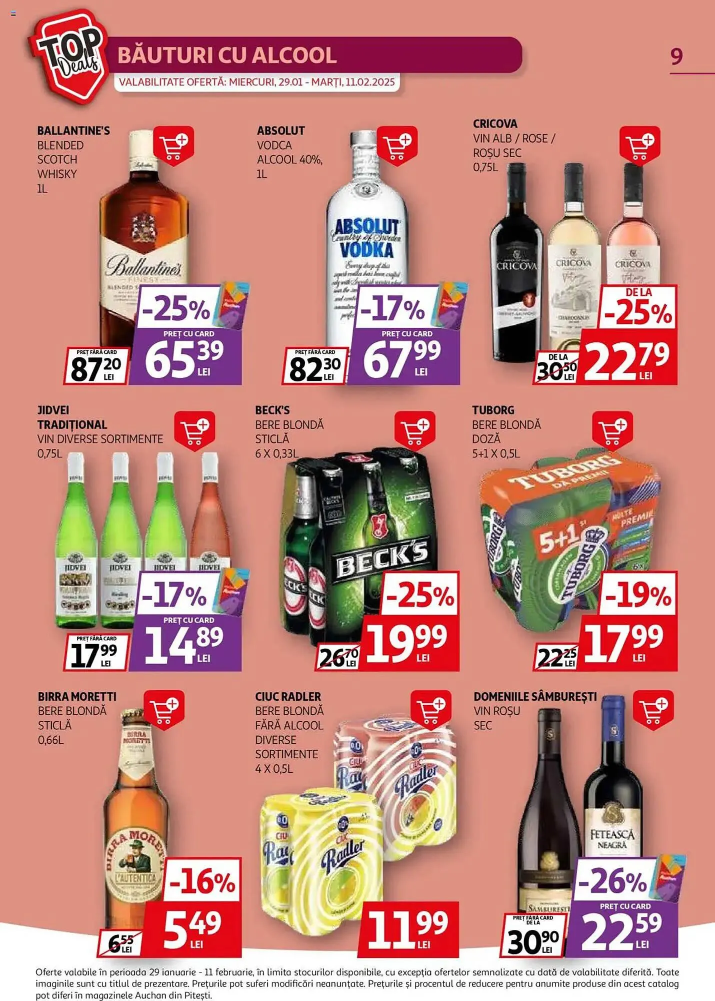 Catalog Catalog Auchan de la 29 ianuarie până la 11 februarie 2025 - Revista Pagina 9